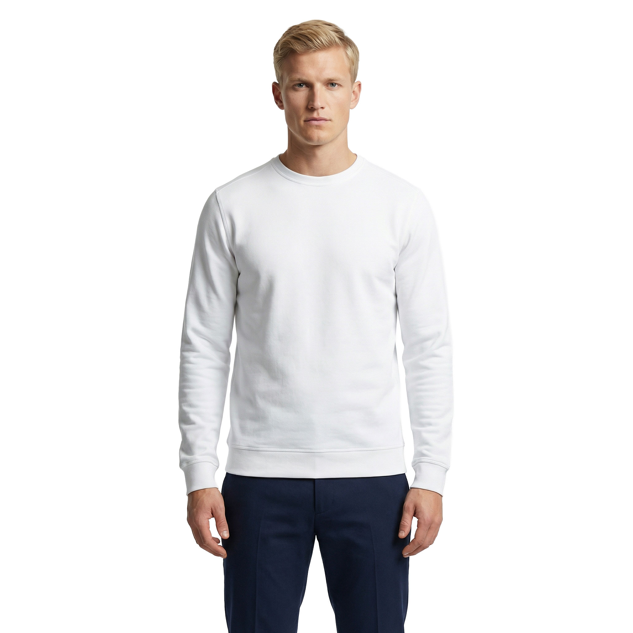 ID CORE sweatshirt, Vit, large image number 2