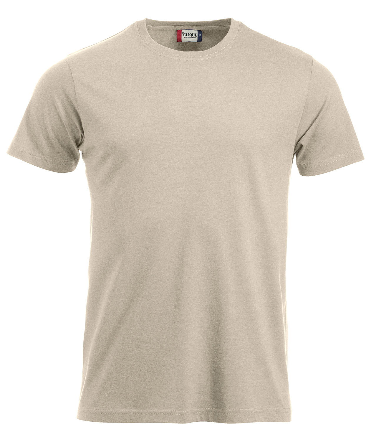 Clique New Classic T-shirt, Ljus Khaki, Ljus Khaki, swatch