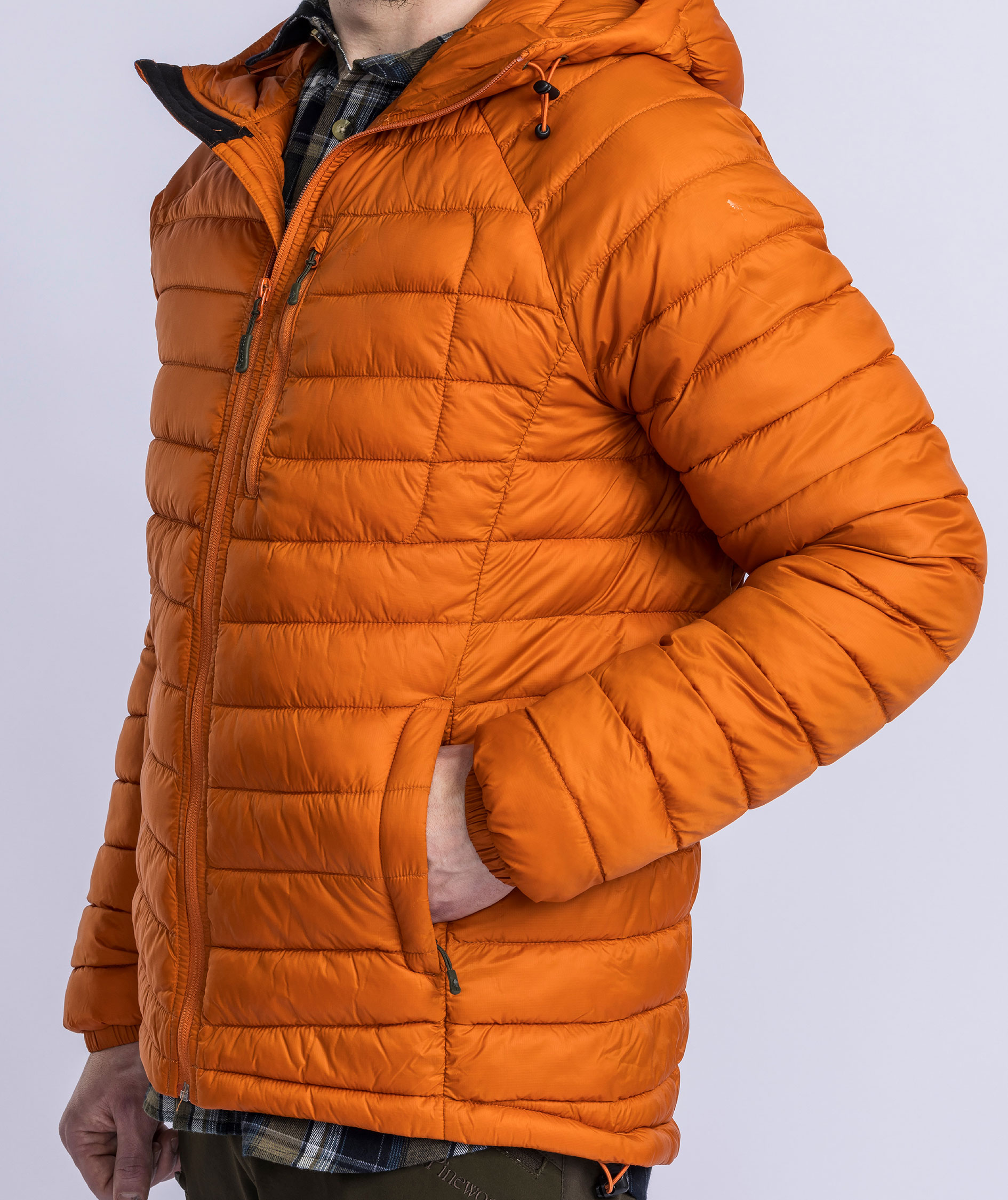 Pinewood&nbsp;Abisko Insulation vatteret jakke, Burned Orange, large image number 6