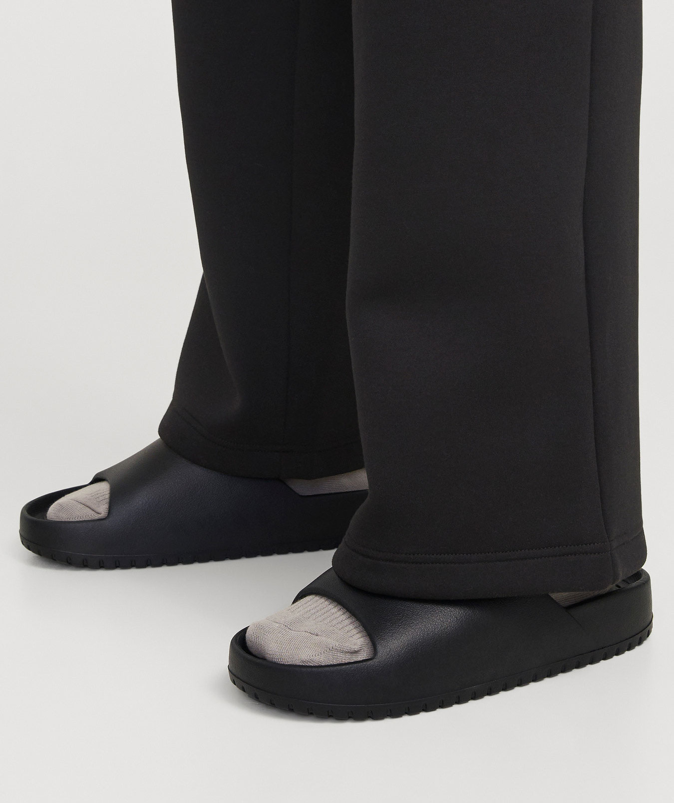 Jack & Jones JFWRIPPLE badesandal, Anthracite, large image number 3