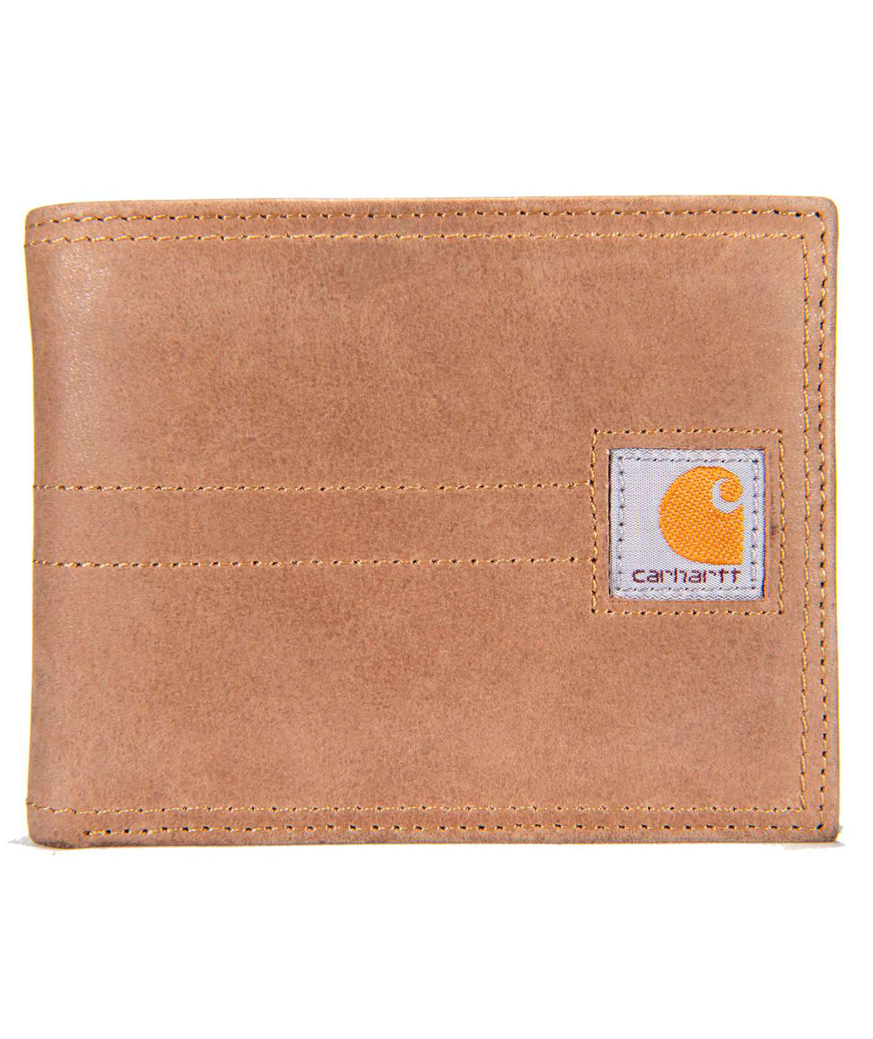 Carhartt Saddle Leather Bifold pung, Carhartt Brown