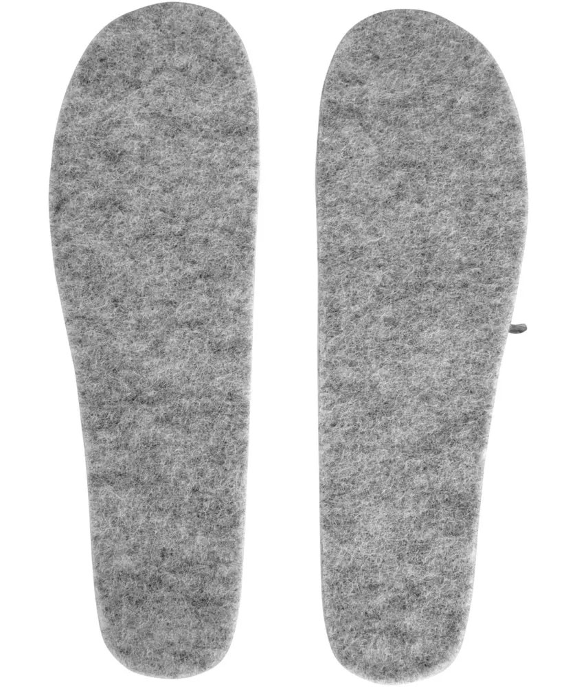 Euro-Dan Innersulor av naturfiber, Ljusgr&aring;tt