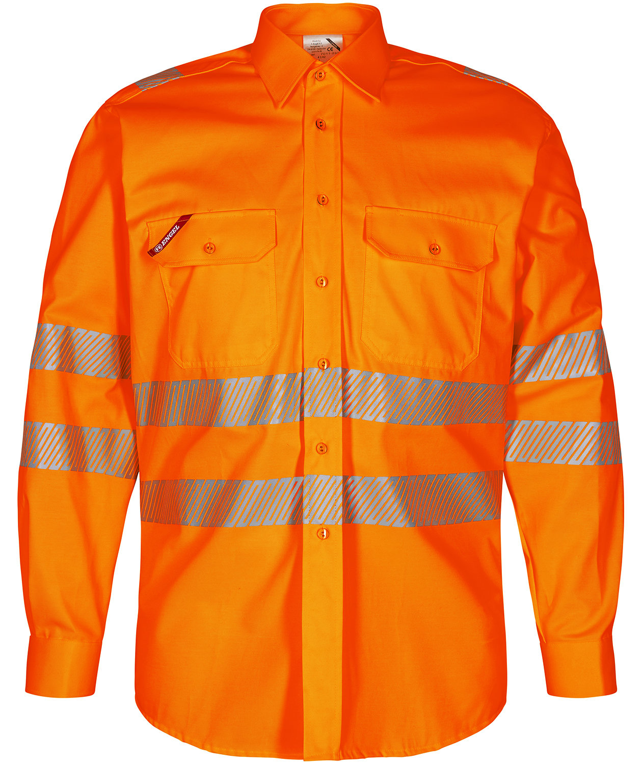 Engel Safety arbejdsskjorte, Hi-vis Orange