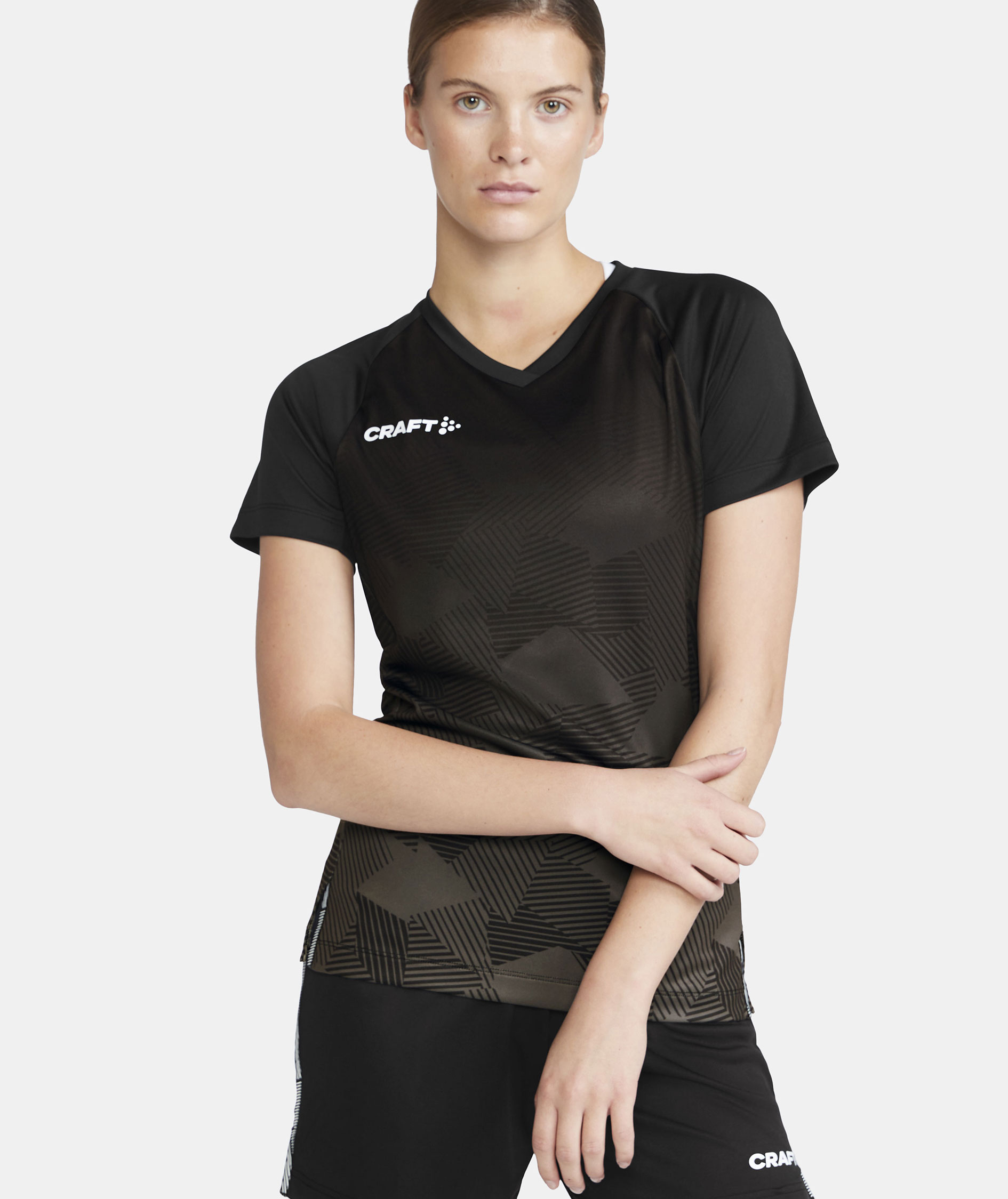 Craft Premier Fade Jersey Damen T-Shirt, Black, large image number 5