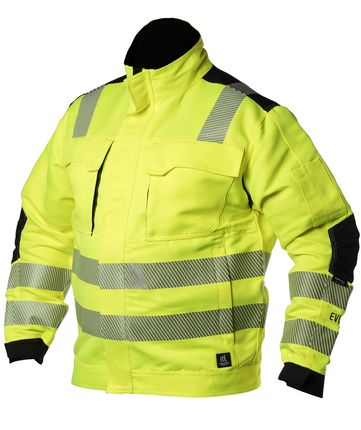 Viking Rubber Evosafe arbeidsjakke, Hi-Vis&nbsp;Gul