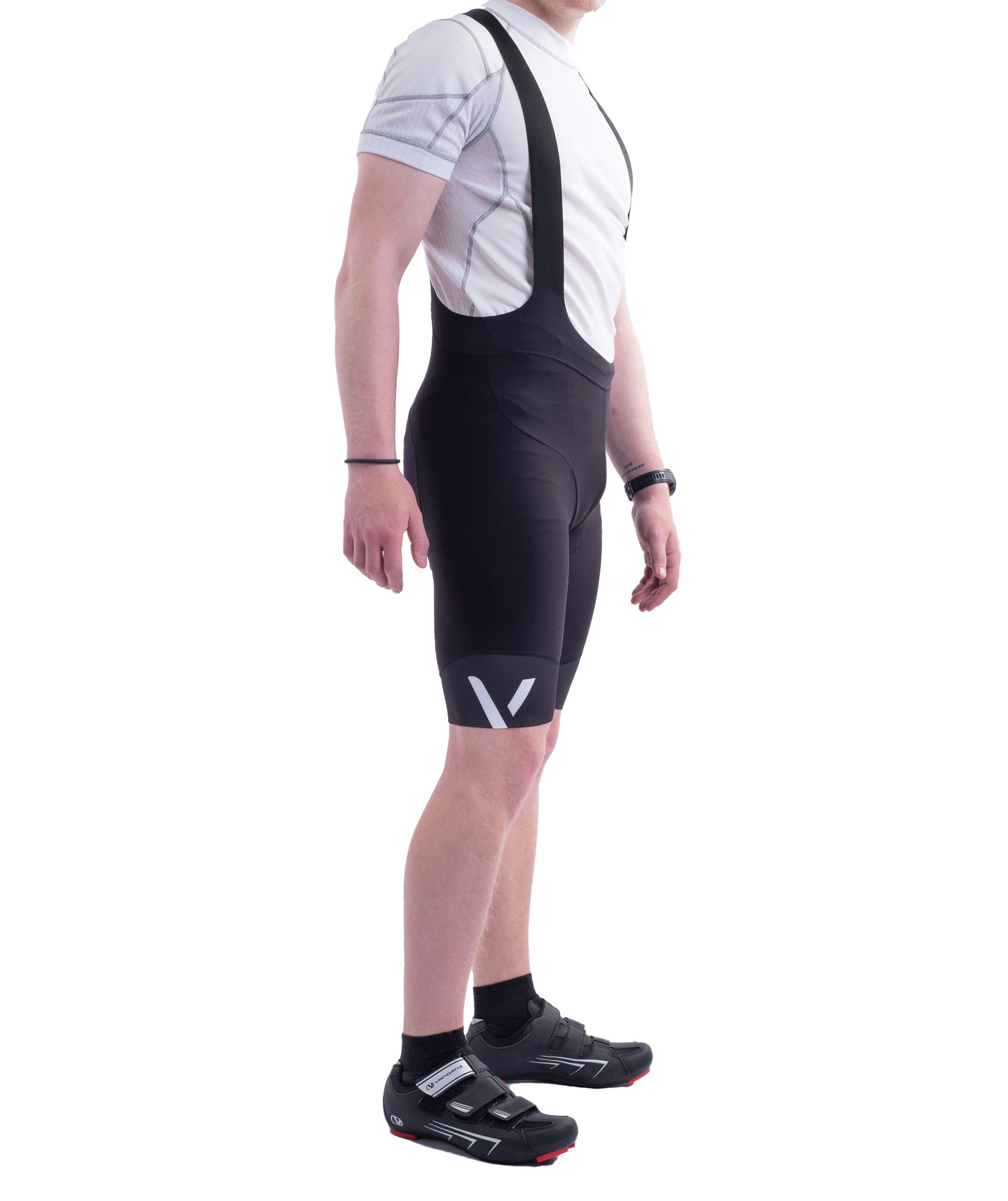 Vang&agrave;rd Active bib bike shorts, Black, large image number 6