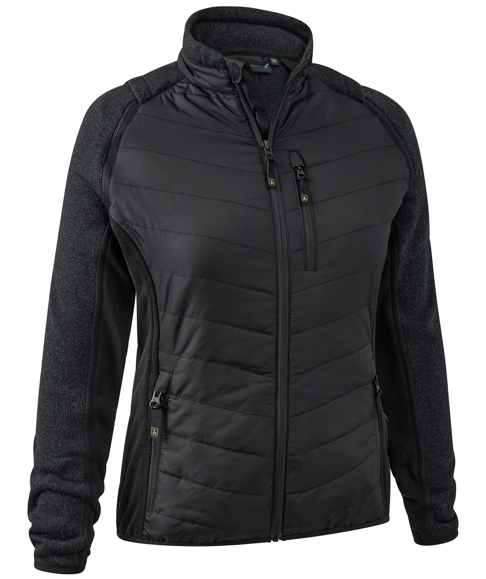 Deerhunter Moor zip-off hybridjacka dam, Black