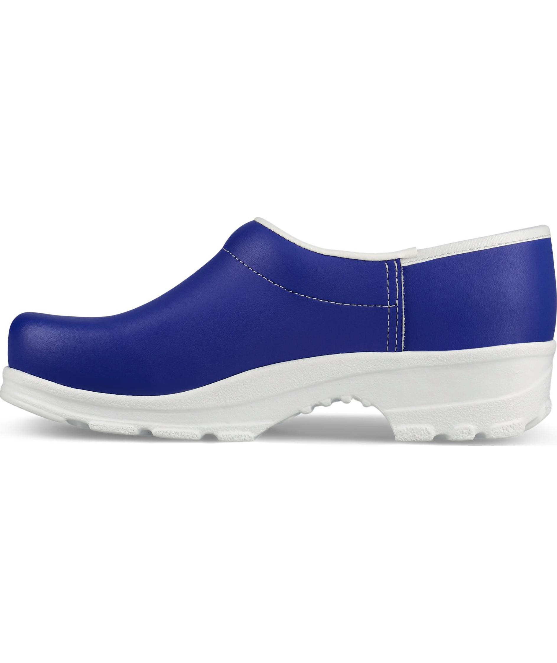 2. sortering Sika flex tr&aelig;sko med h&aelig;lkappe O2, Bl&aring;/Hvid