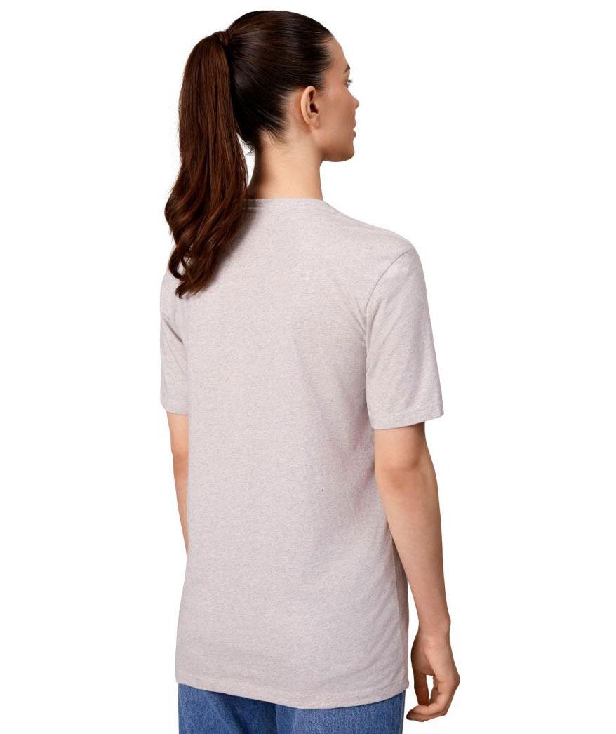 ID RE-CARE T-shirt, Aschgrau Melange, large image number 5