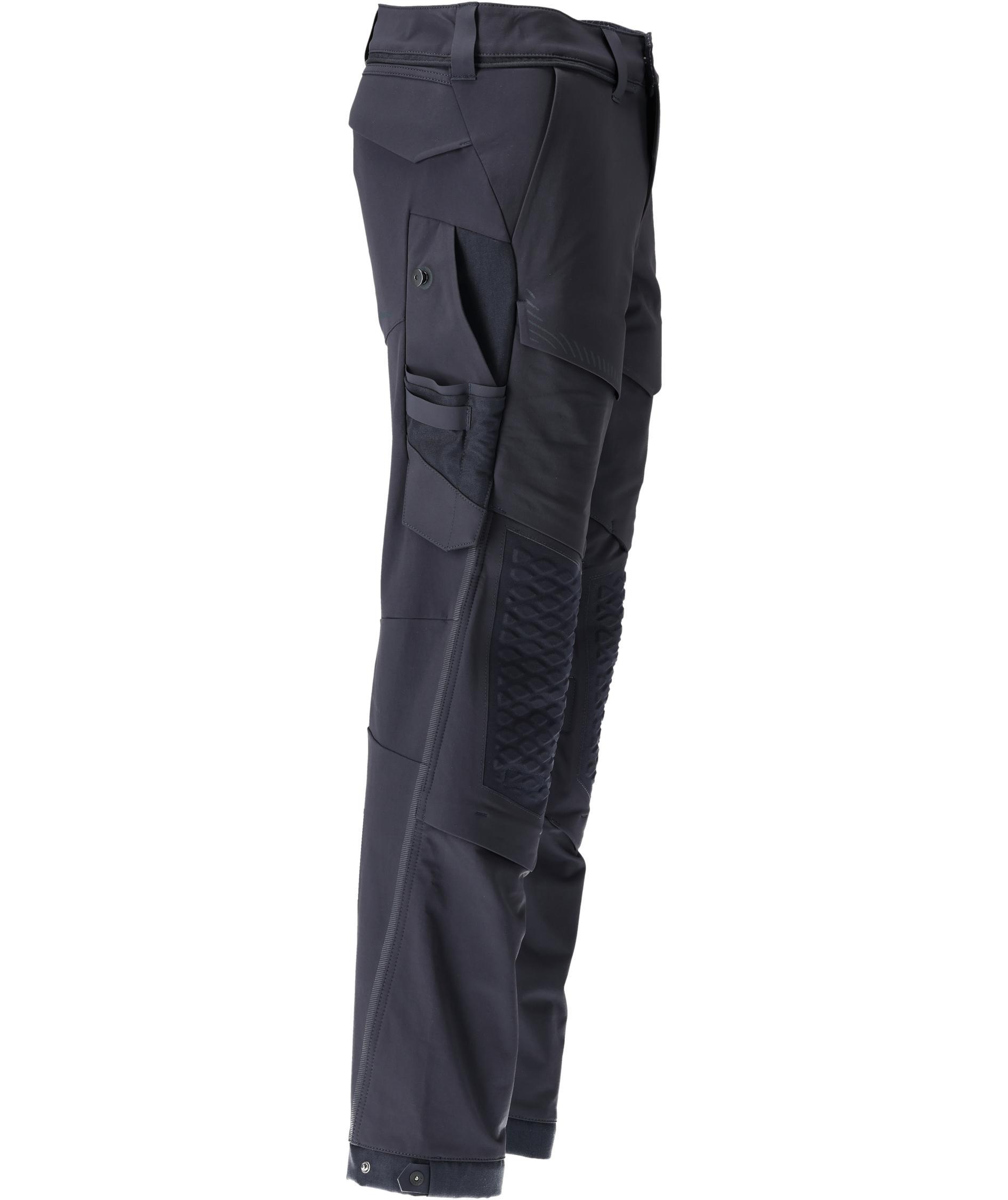 Mascot Customized arbetsbyxa full stretch, M&ouml;rk Marinbl&aring;, large image number 3