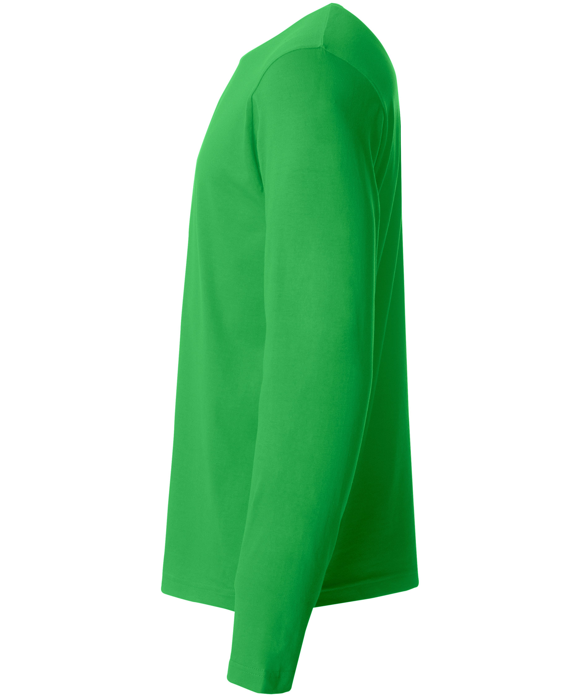 Clique Basic-T lang&auml;rmliges T-Shirt, Apple green, large image number 3