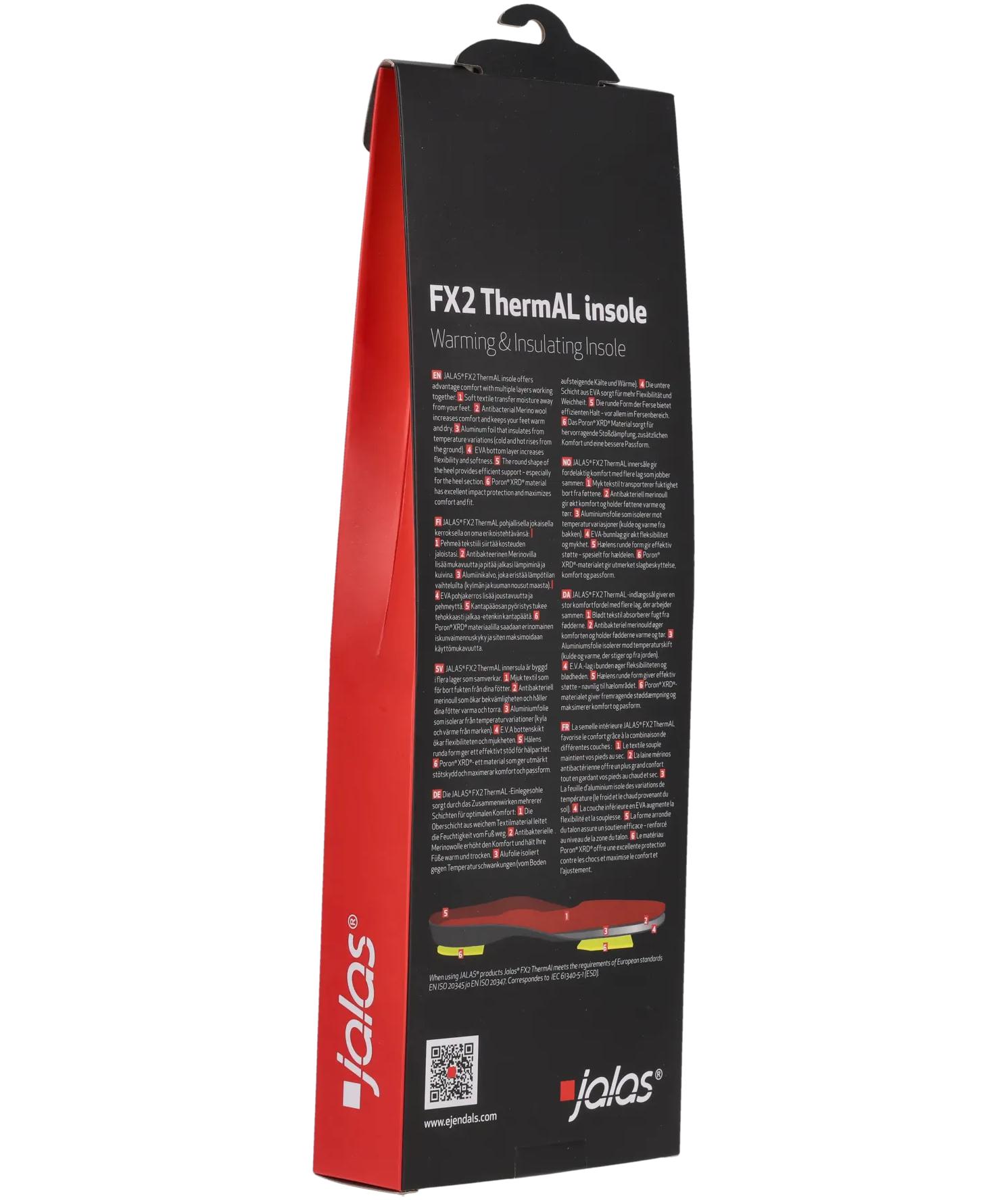 Jalas 8245 FX2 Termal insoles, Black, large image number 5