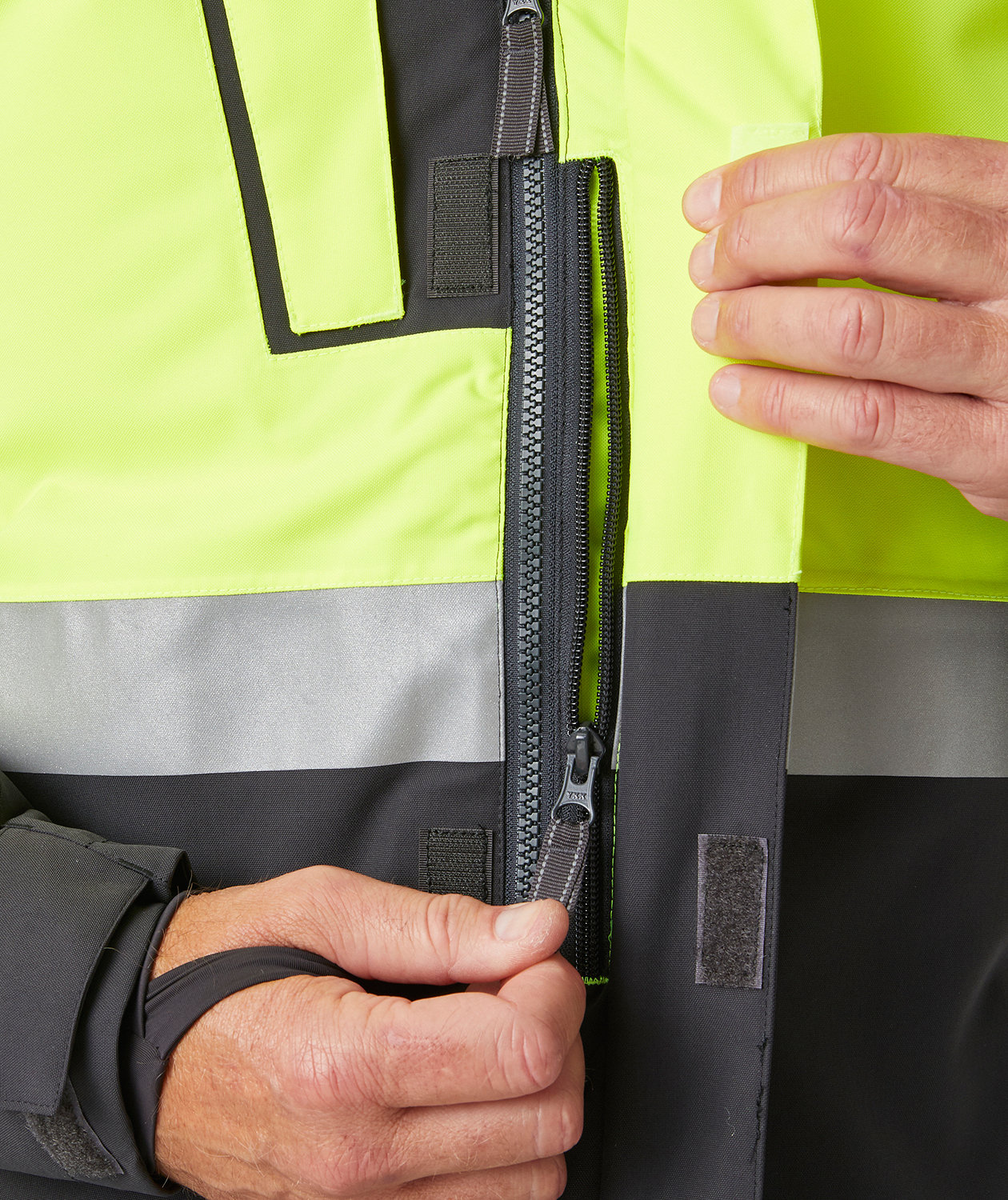 Helly Hansen Alna 2.0 Winterjacke, Hi-vis gelb/charcoal, large image number 4