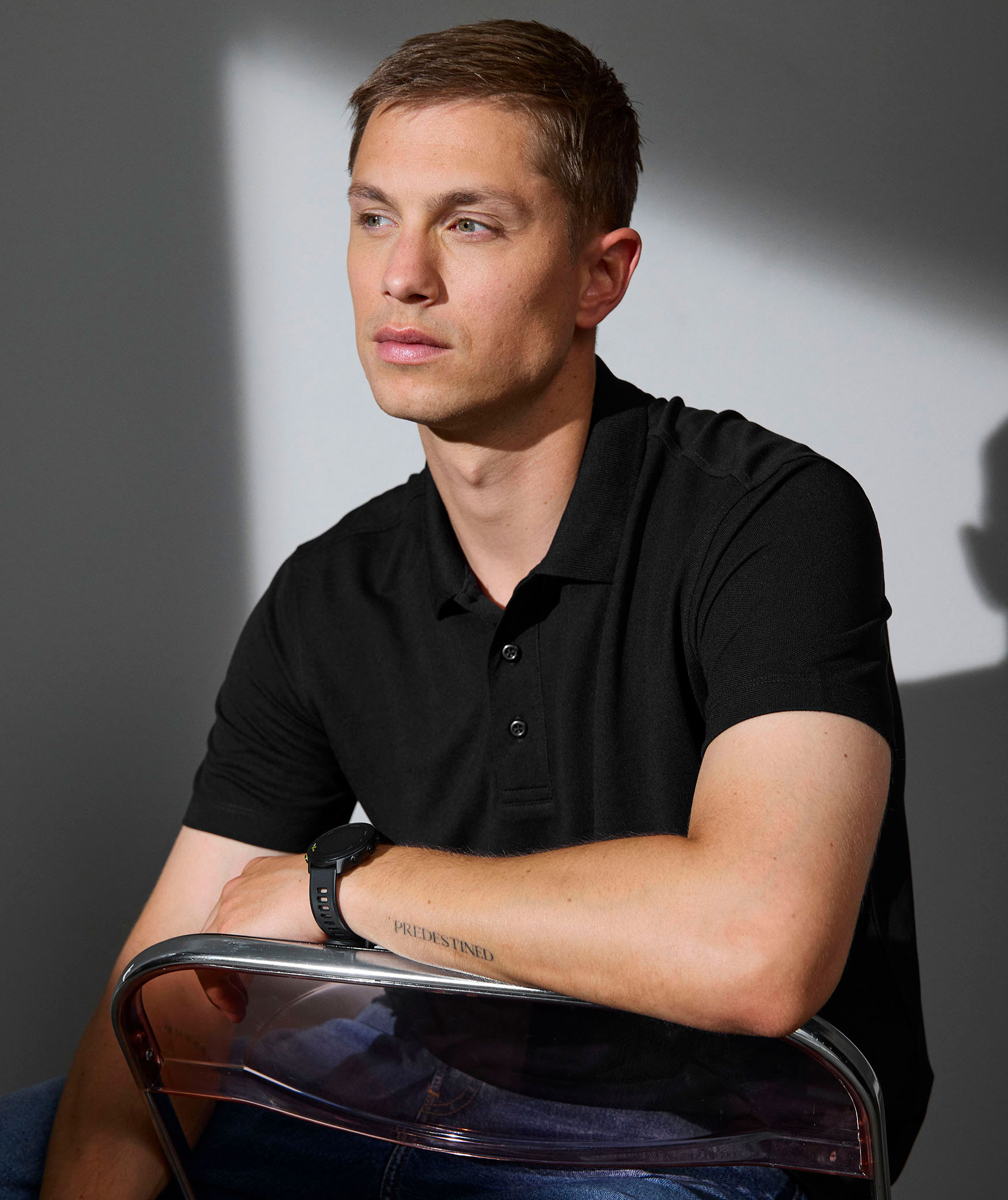 ID Ease polo T-shirt, Sort, large image number 6