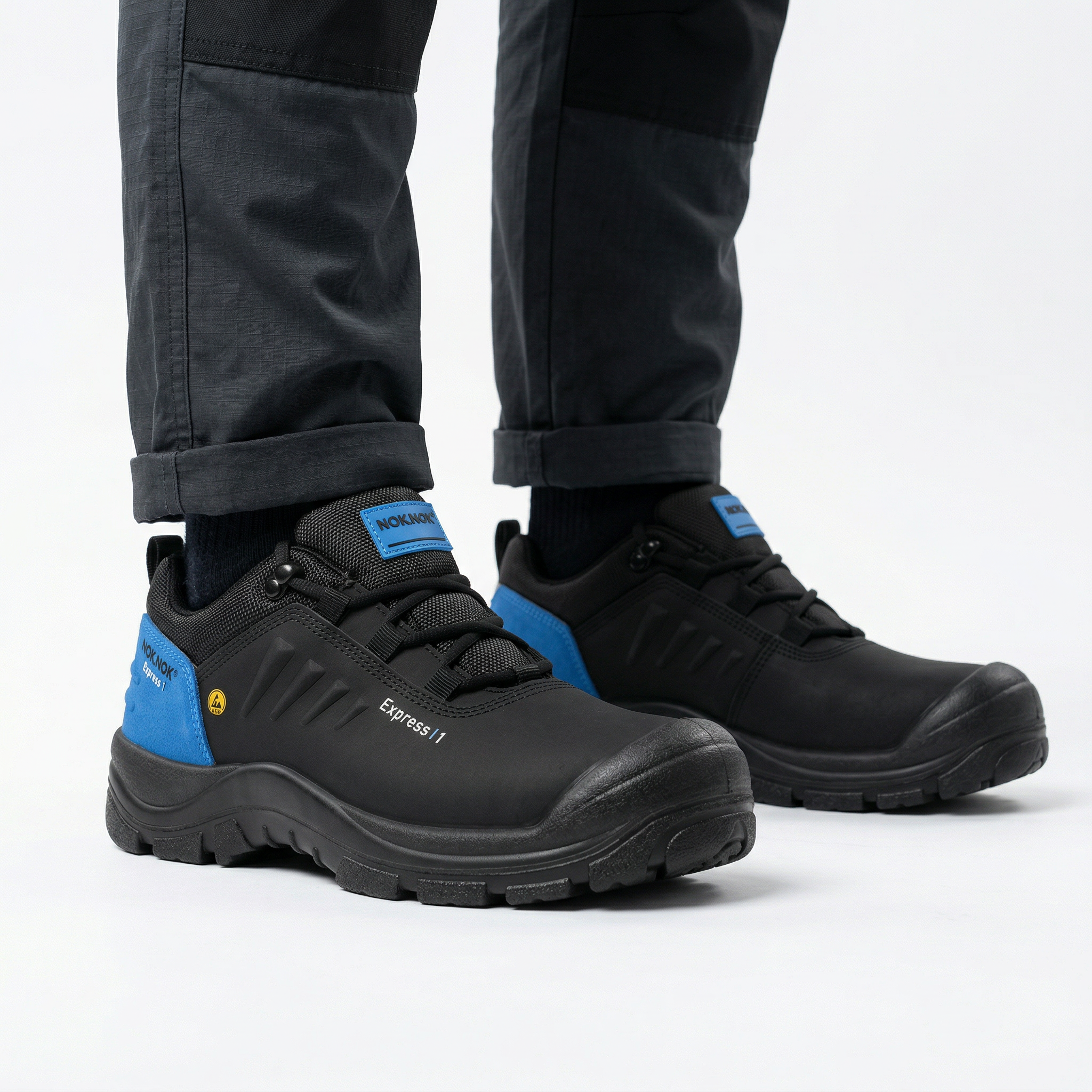 Noknok EXP1 safety shoes S3S, Black, large image number 3