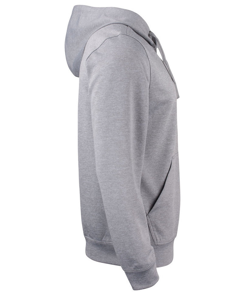 Clique Basic Active  hoodie, Gr&aring; Melange, large image number 4