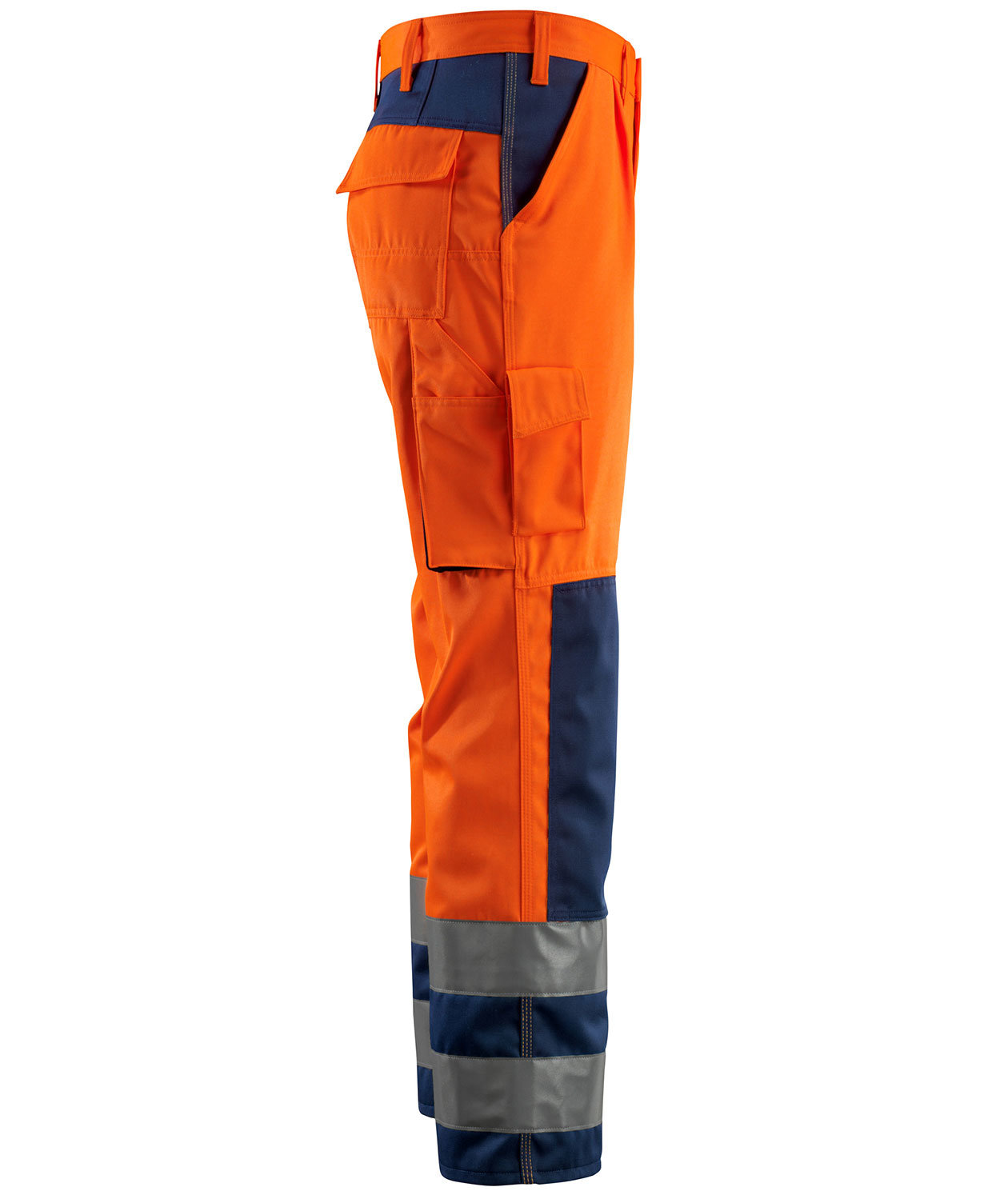 Mascot Safe Compete Olinda work trousers, Hi-vis Orange/Marine, large image number 2