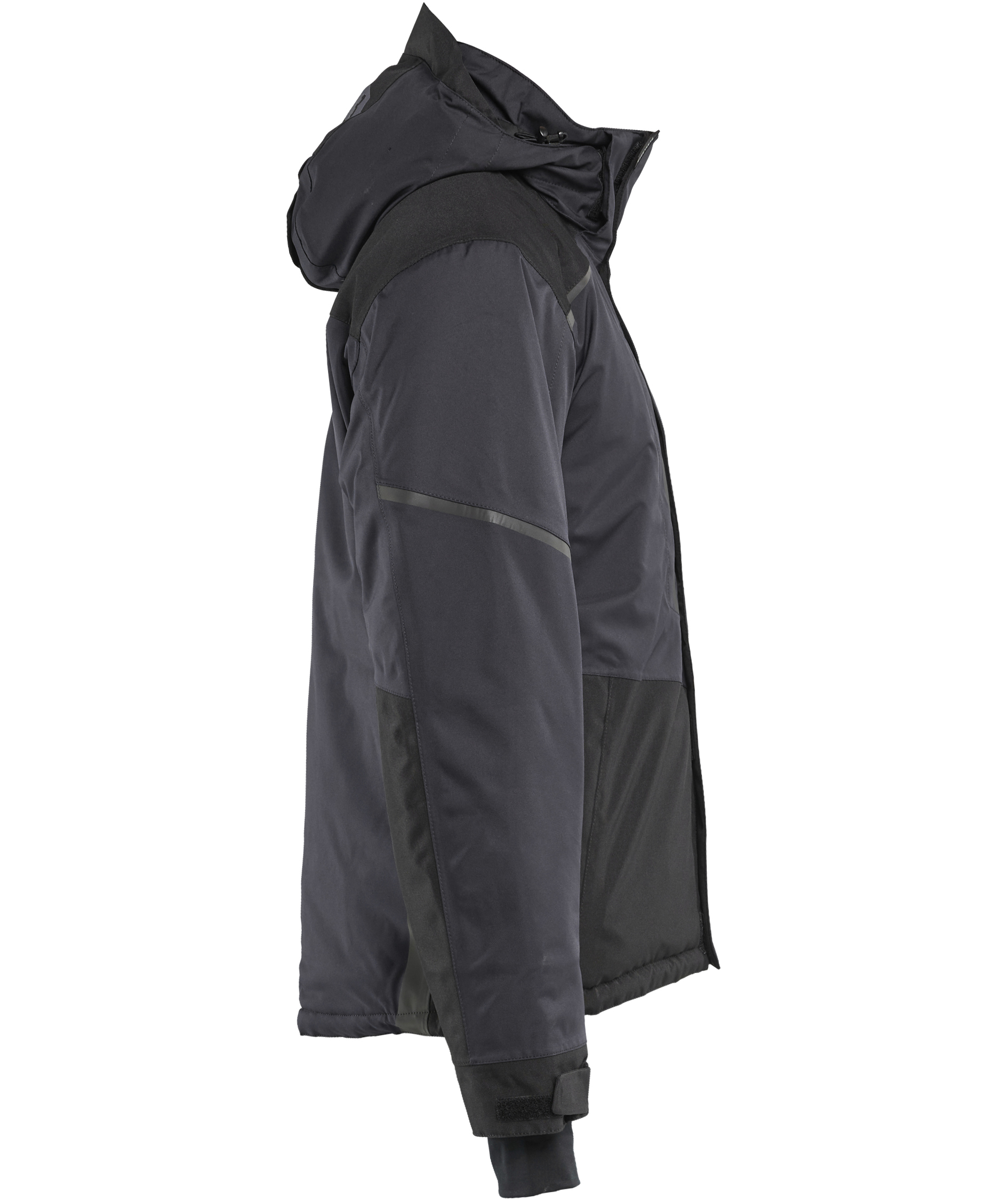 Bl&aring;kl&auml;der vinterjakke, Antracitgr&aring;/Sort, large image number 2