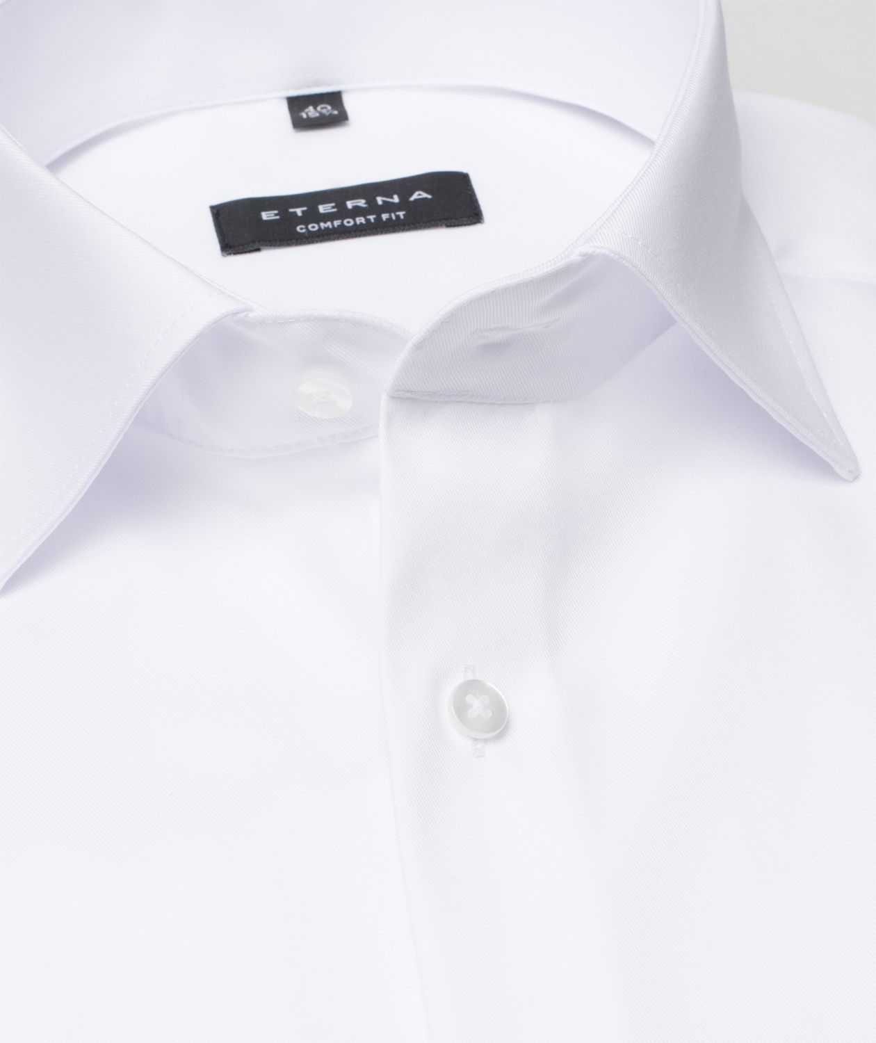 Eterna Cover Comfort fit shirt, White, large image number 3