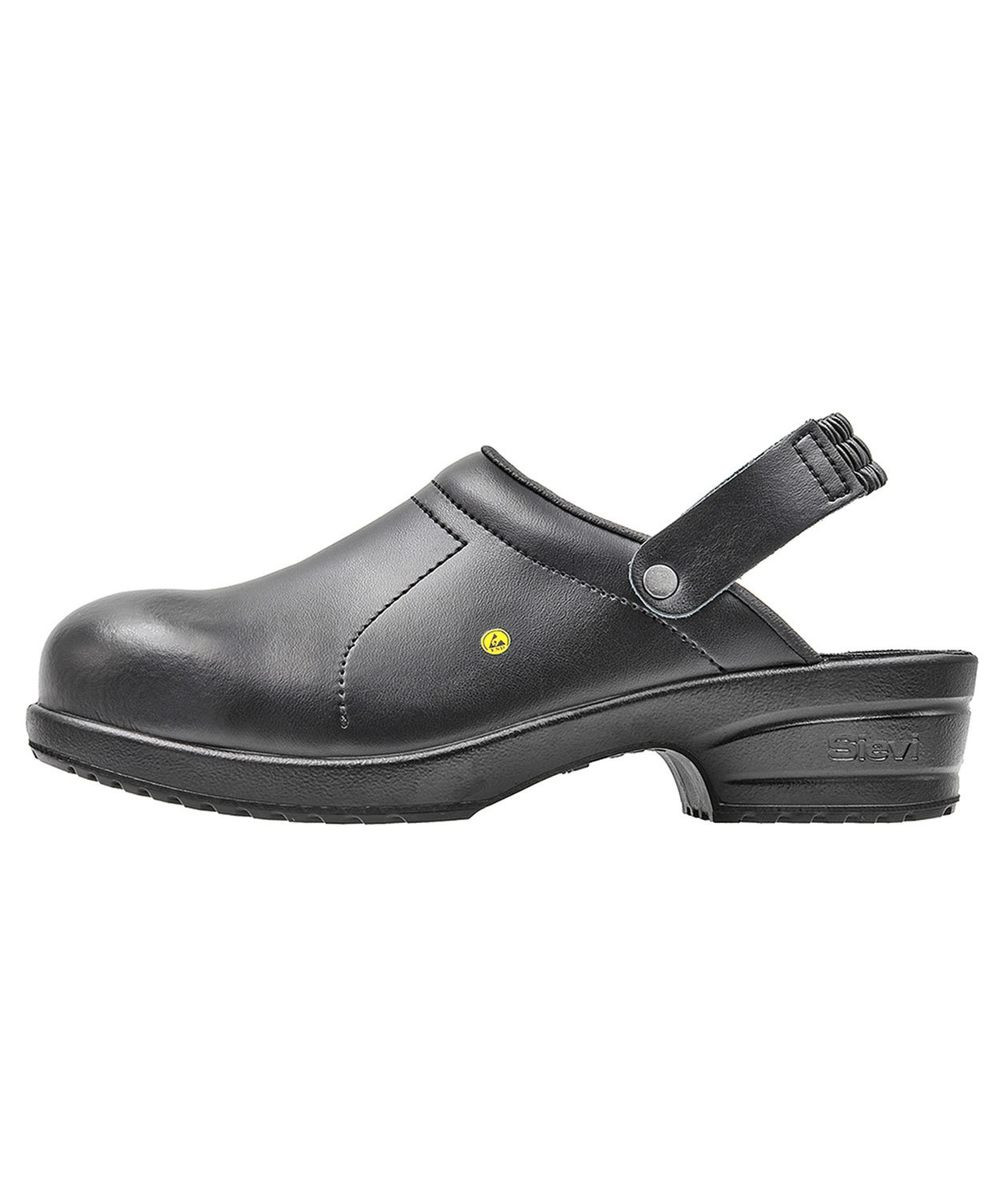 Sievi File tr&auml;skor med h&auml;lrem OB, Svart