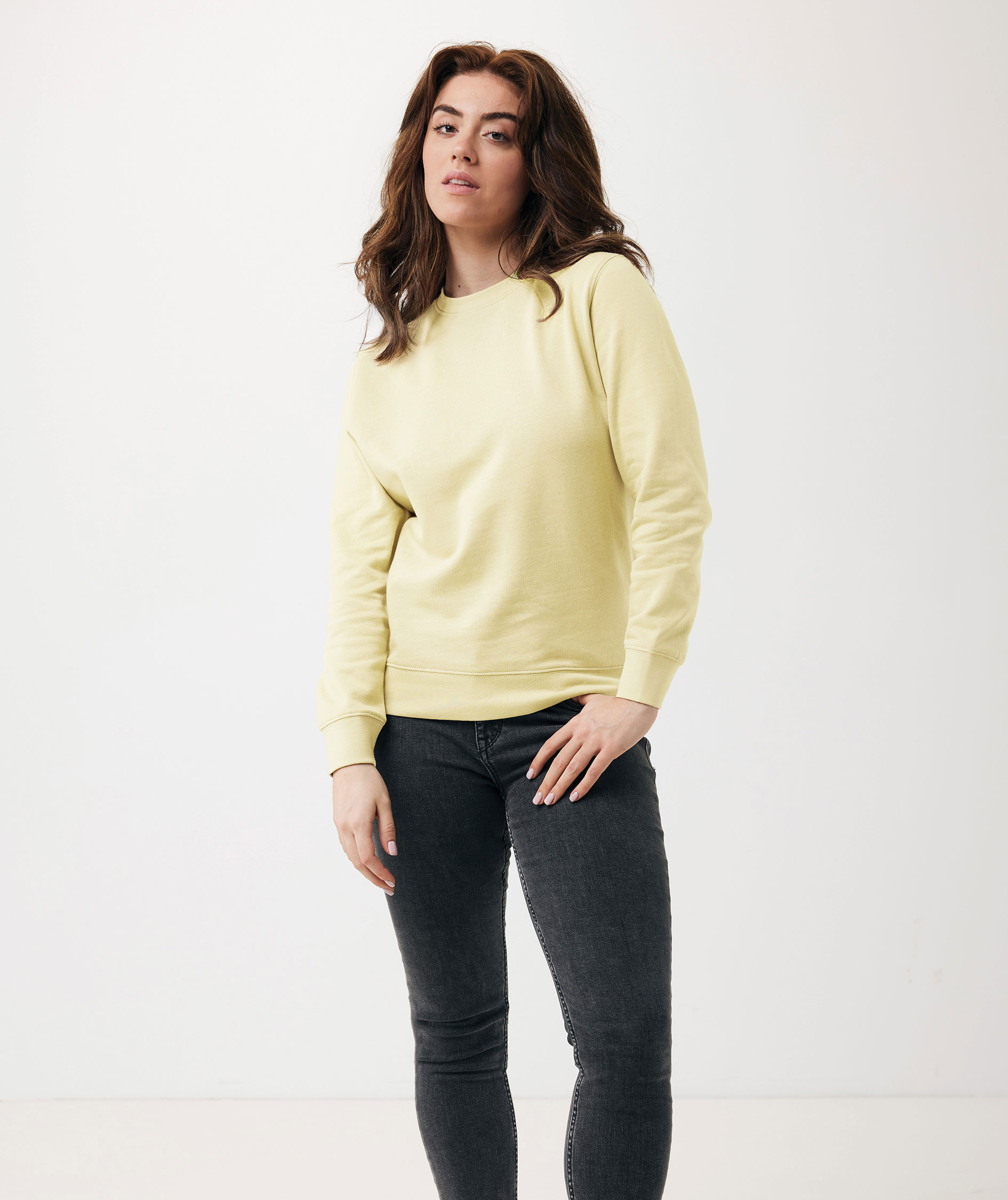 Iqoniq Etosha collegegenser, Cream Yellow, large image number 5