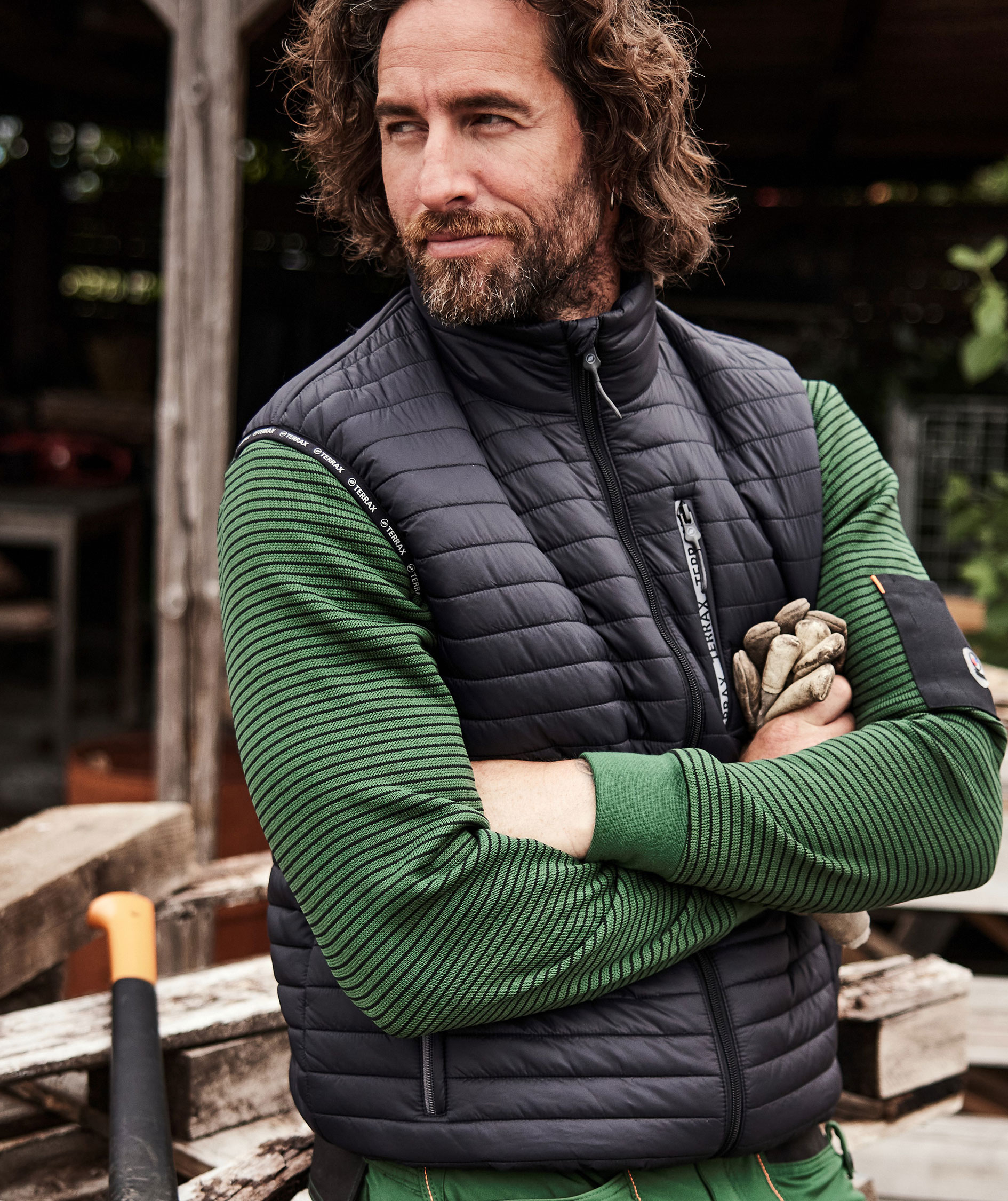 Terrax quilted vest