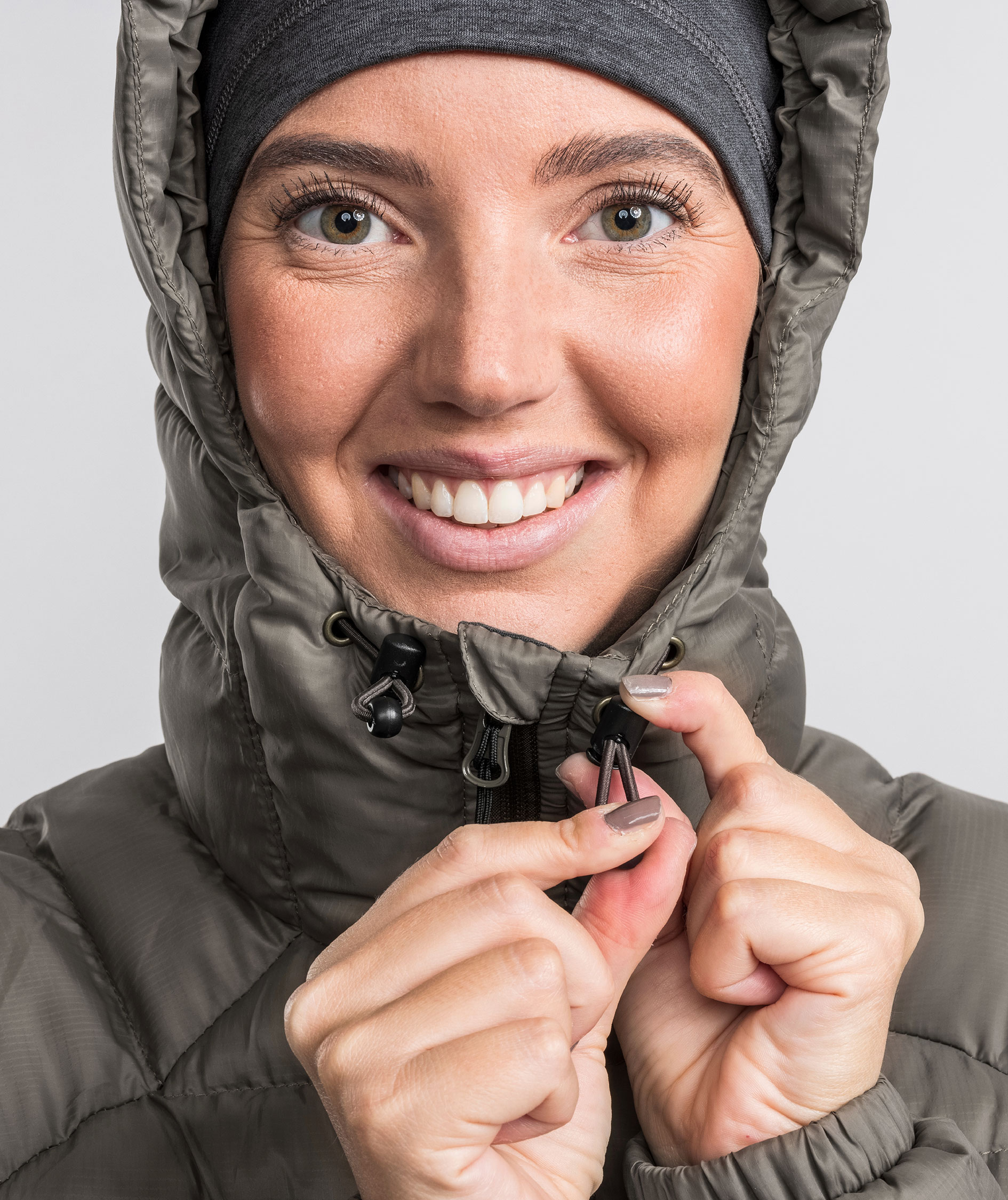 Pinewood&nbsp;Abisko Insulation vatteret damejakke, Dark Mole Brown, large image number 7