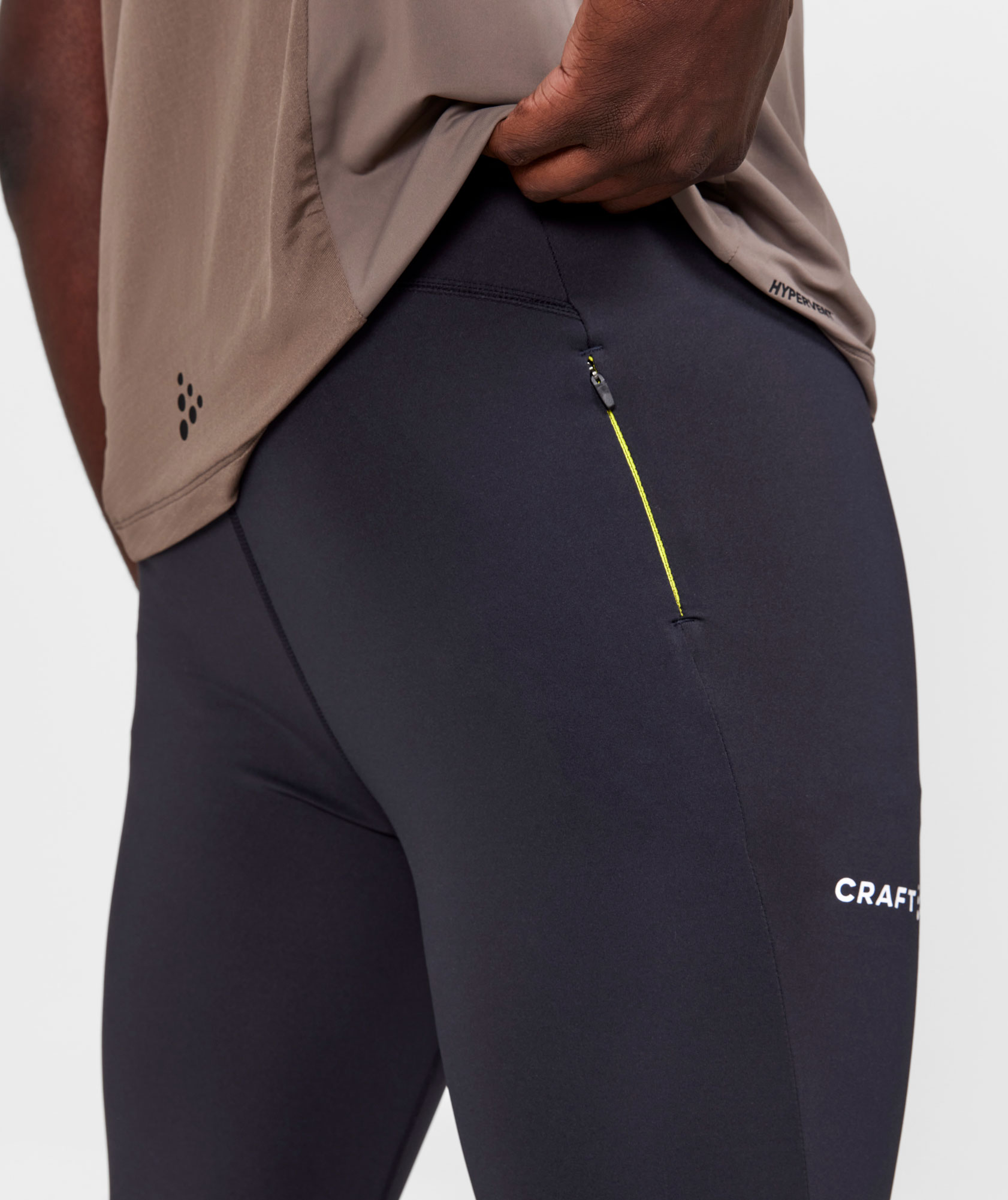 Craft ADV Essence tights, Sort, large image number 4