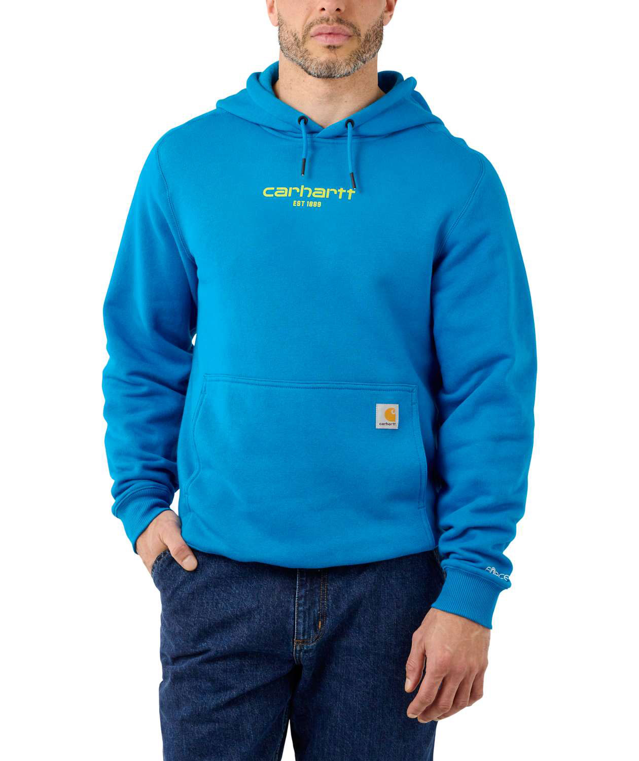 Carhartt Force Graphic hoodie, Marine Blue