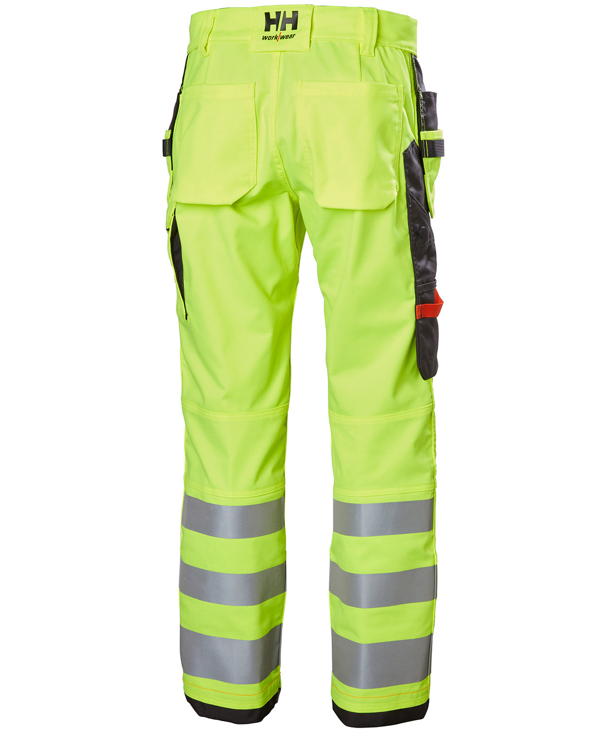 Helly Hansen Alna 2.0 h&aring;ndverksbukse, Hi-vis gul/charcoal