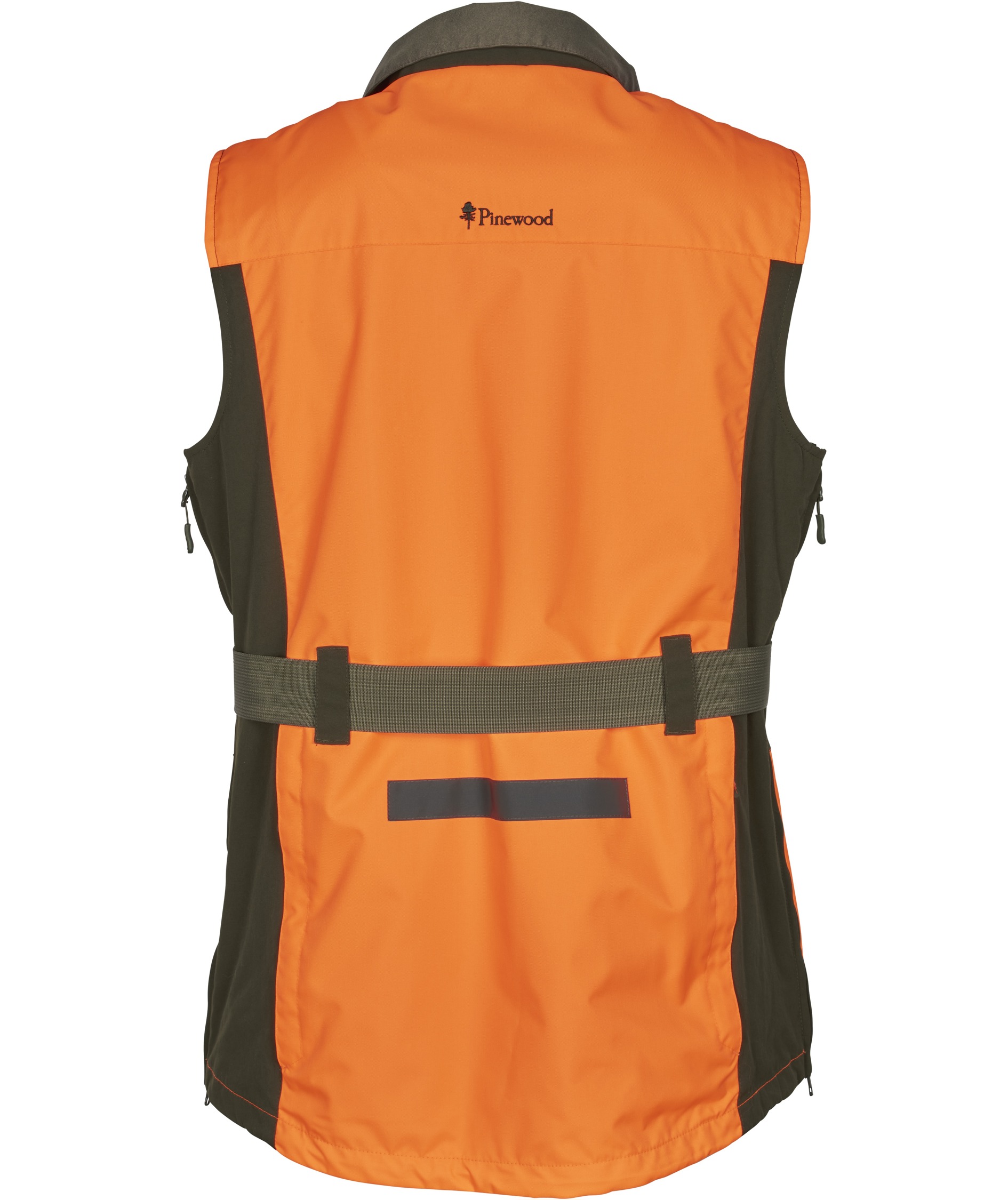 Pinewood Furudal Doghandler vest, Orange/Moss Green, large image number 2