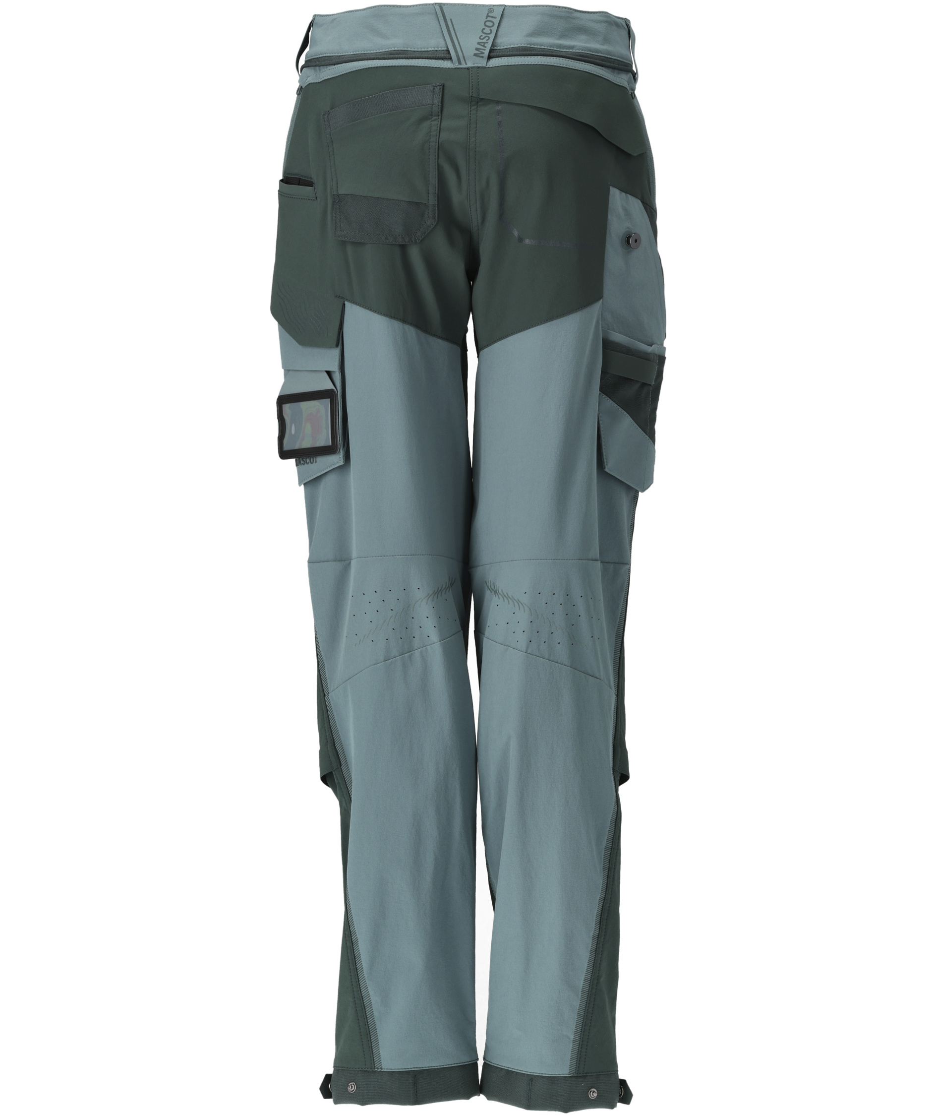 Mascot Customized diamond fit dame arbejdsbukser full stretch, Lys skovgr&oslash;n/Skovgr&oslash;n