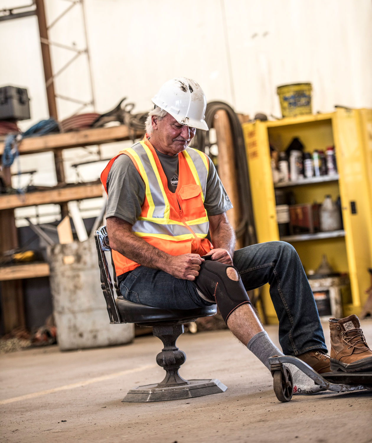 Ergodyne ProFlex 615 neopren compression kn&auml; sleeve