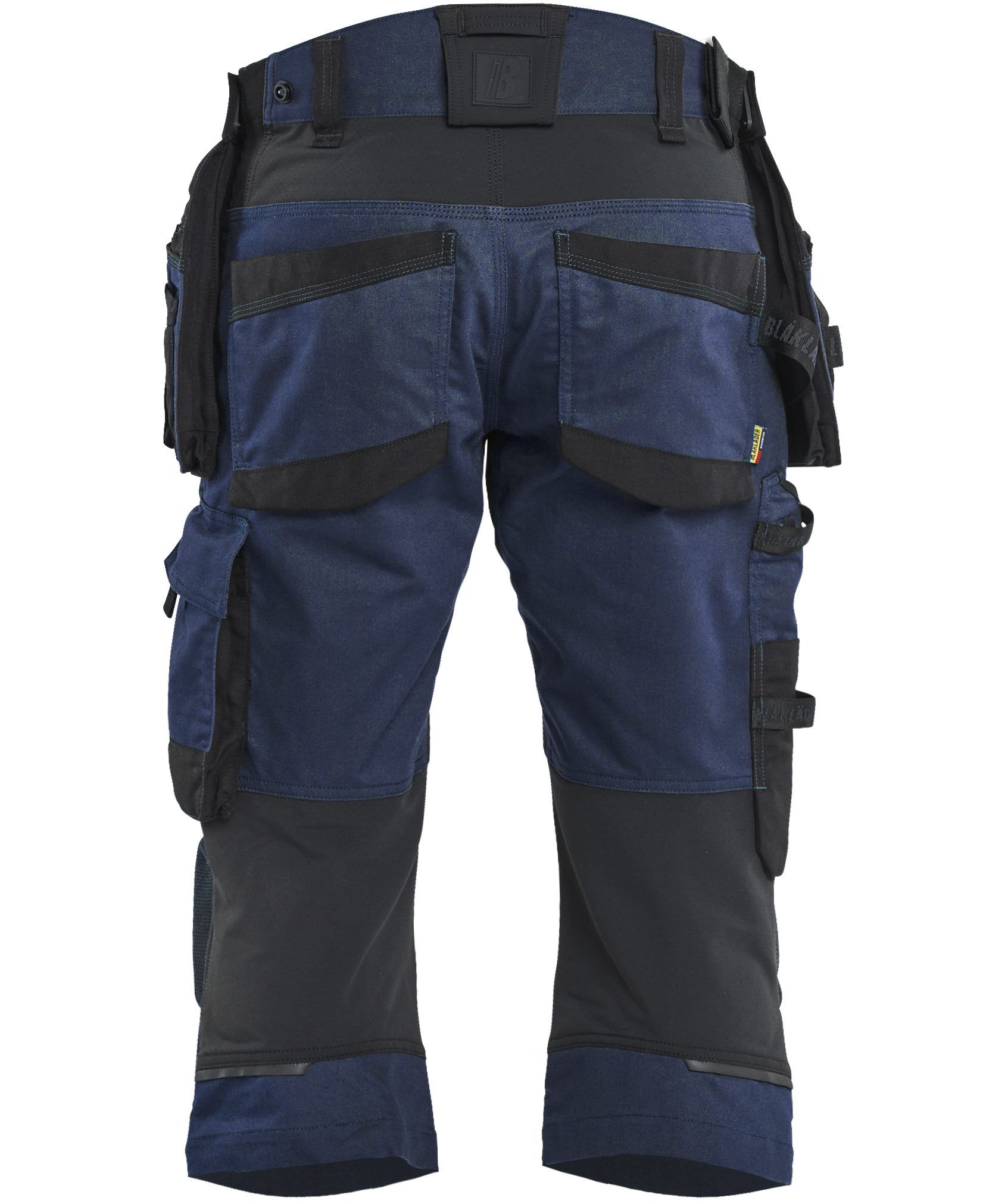 Bl&aring;kl&auml;der Striker hantverkspiratbyxa, Dark Marin/Svart, large image number 1