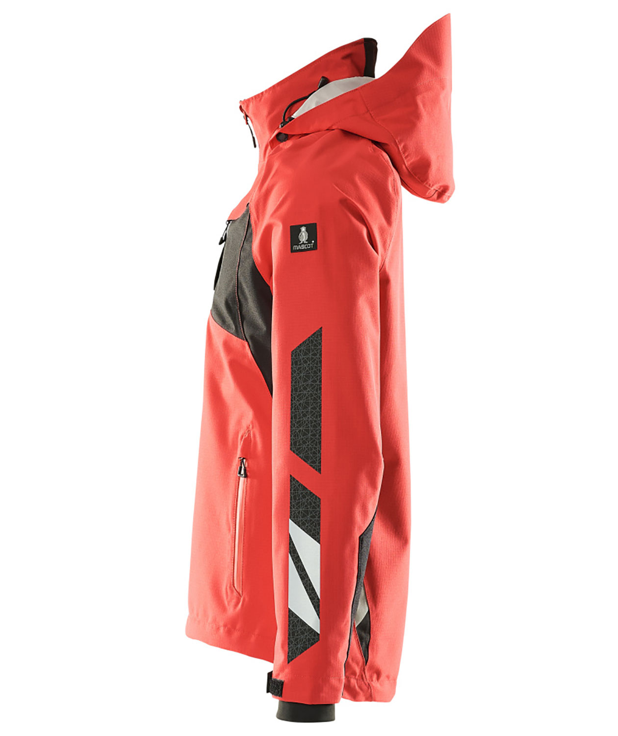 Mascot Accelerate skalljakke, Signal r&oslash;d/svart, large image number 3