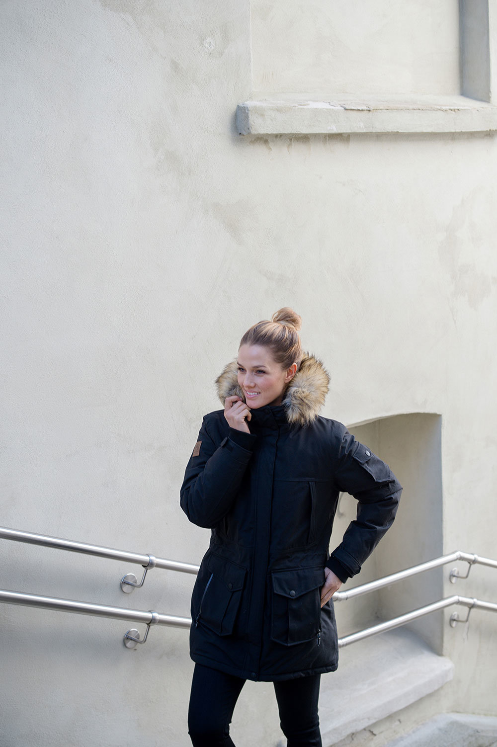 Stormtech Expedition dame parkajakke, Svart