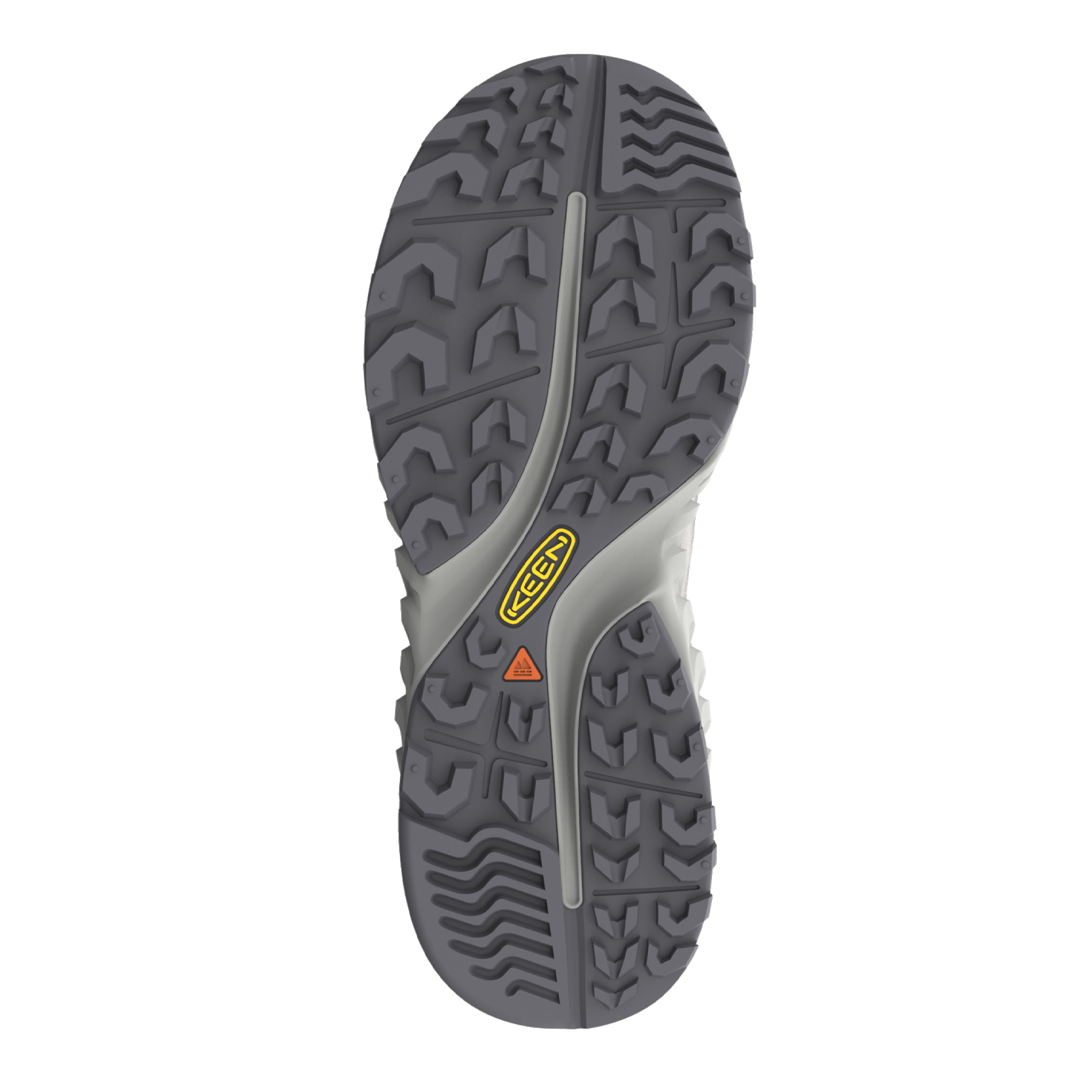 Keen Nxis Evo Mid WP women's hiking boots, Magnet/Ipanema, large image number 4