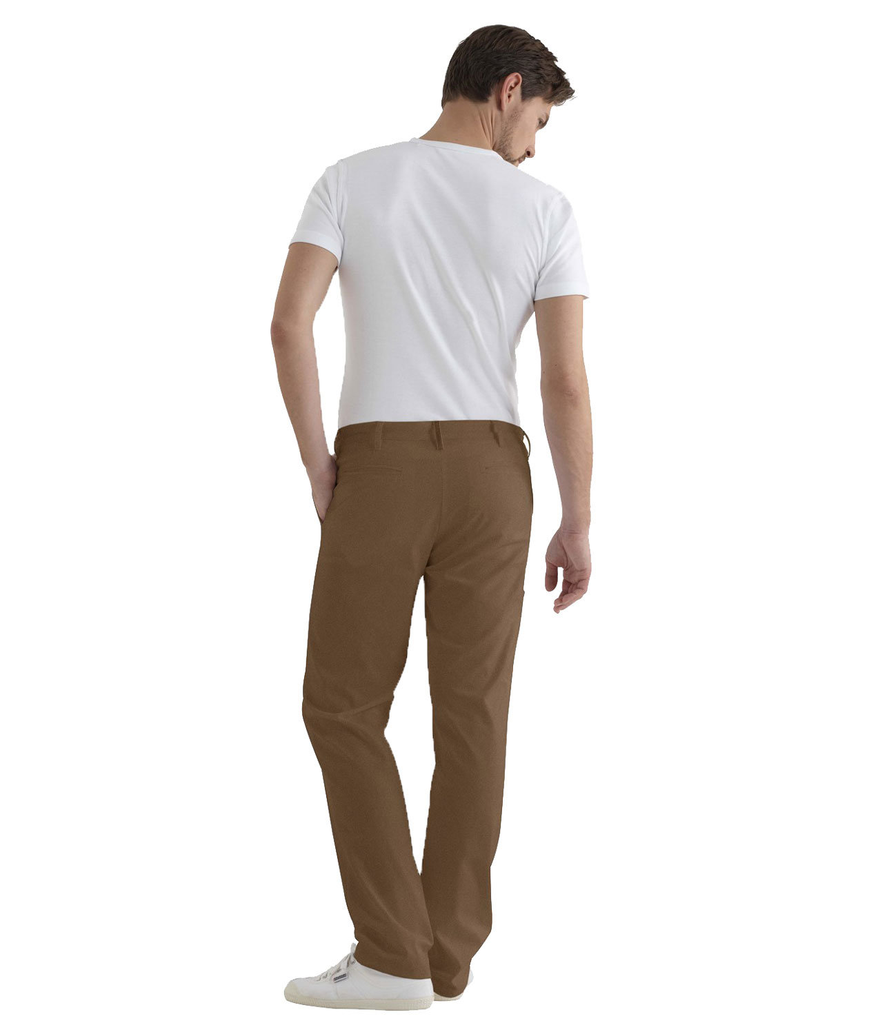 Kentaur chino bukse benlengde benl&auml;ng 86 cm, Dark khaki, large image number 2