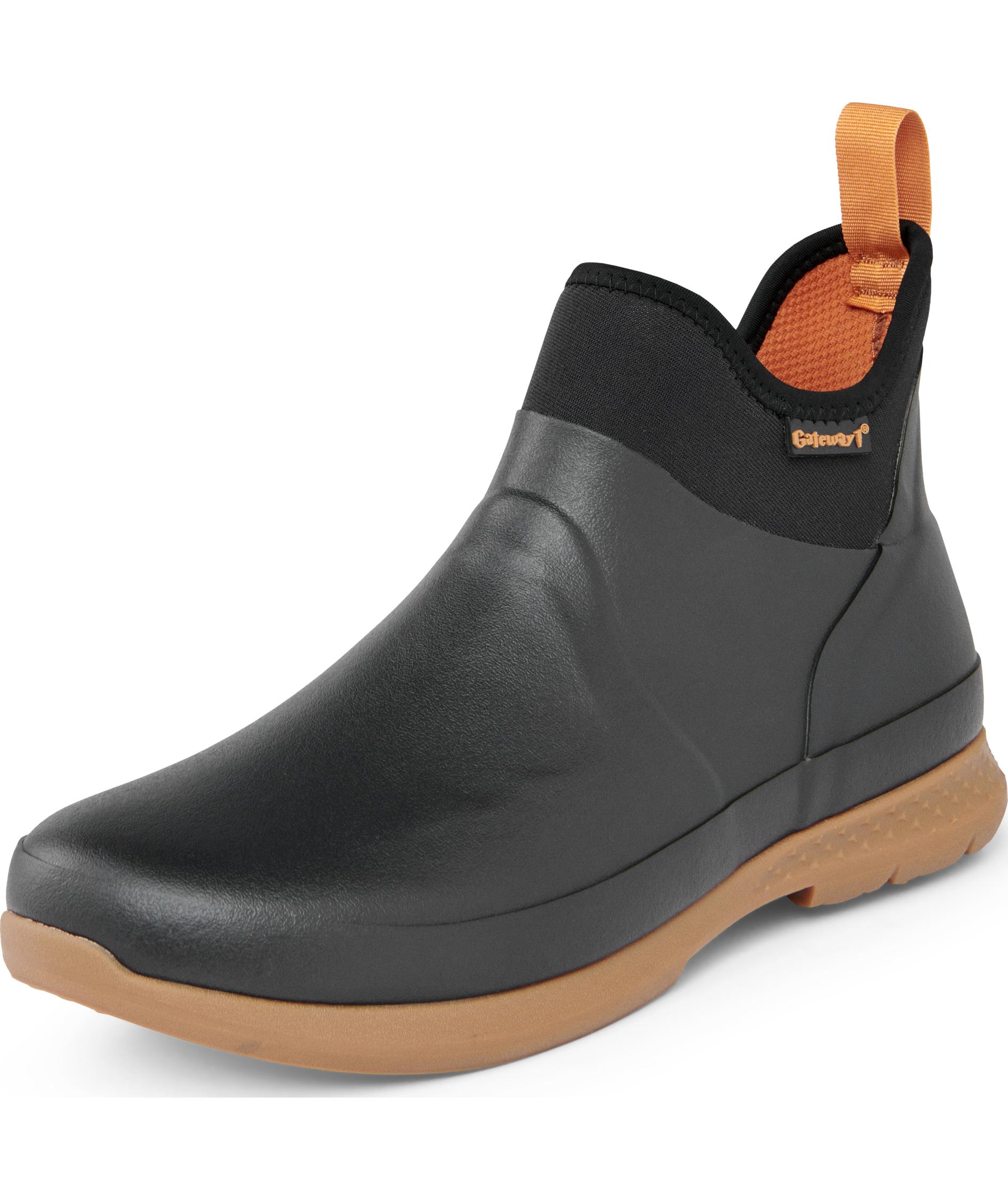 Gateway1 Jodhpur Lady 6" 4mm gummist&oslash;vler, Black