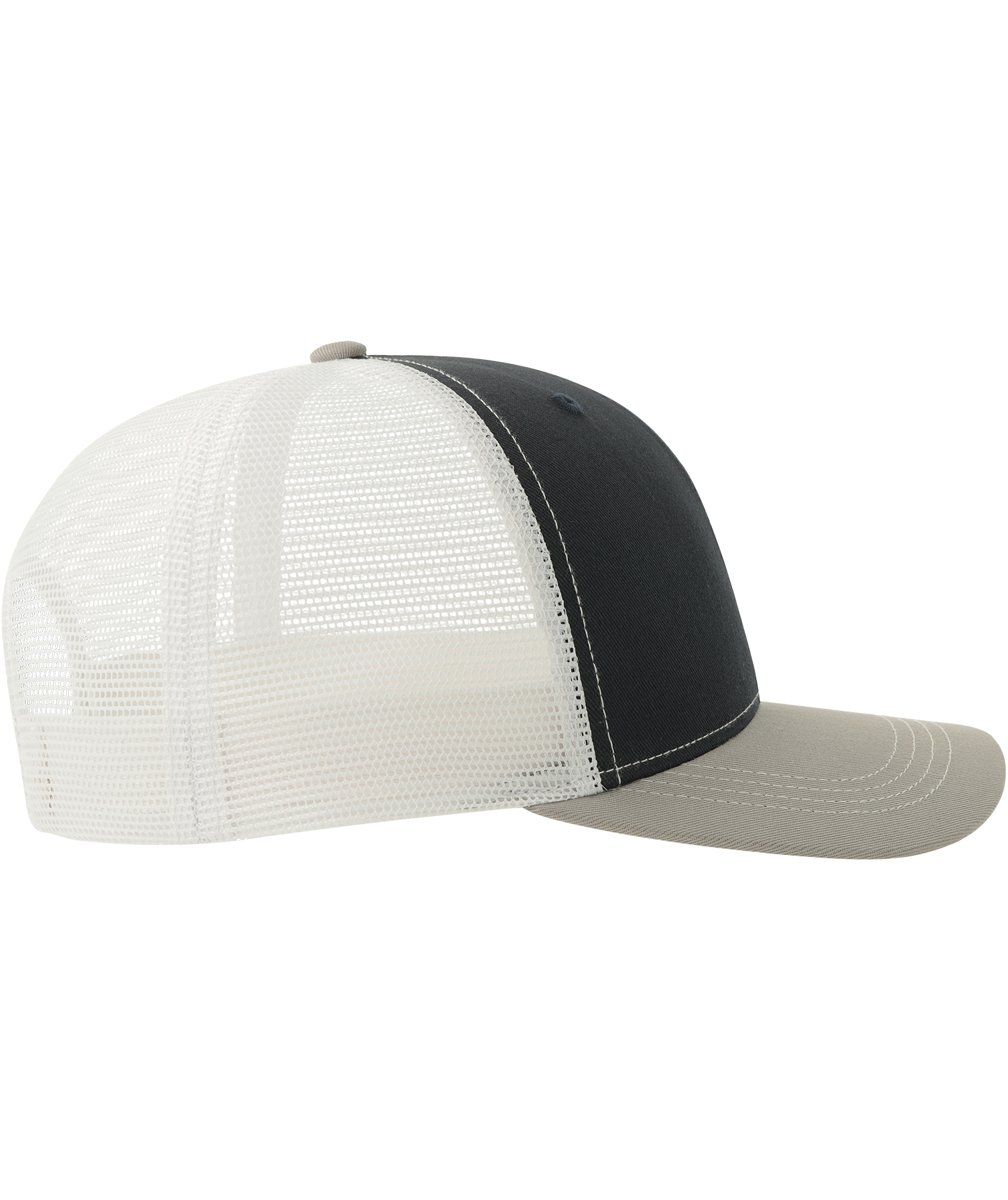 Atlantis Sonic-S cap, Navy/Grey Melange/White, Navy/Grey Melange/White, large image number 3