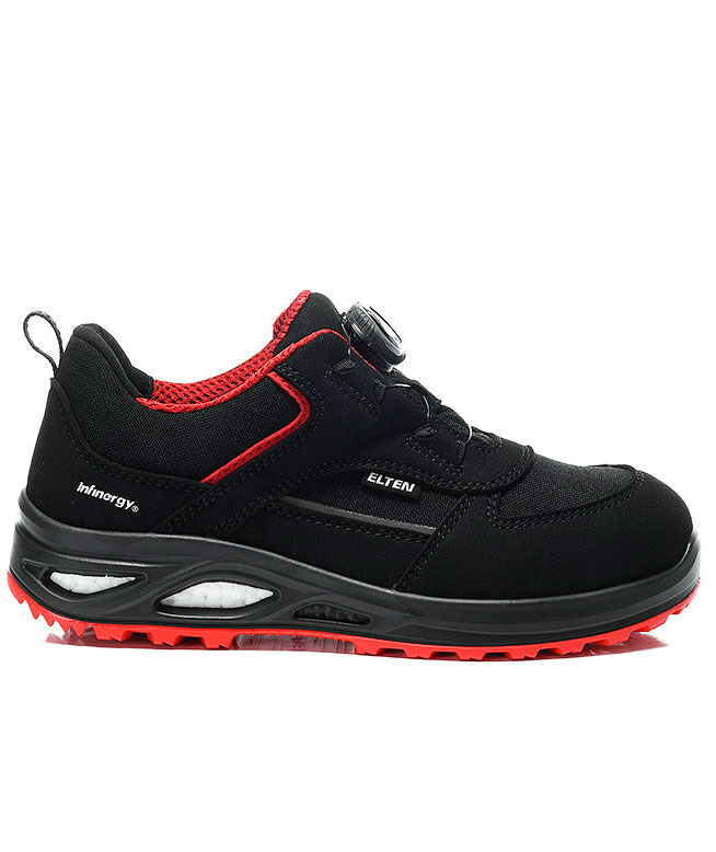Elten Hannah XXTL sikkerhedssko S3S, Black/Red