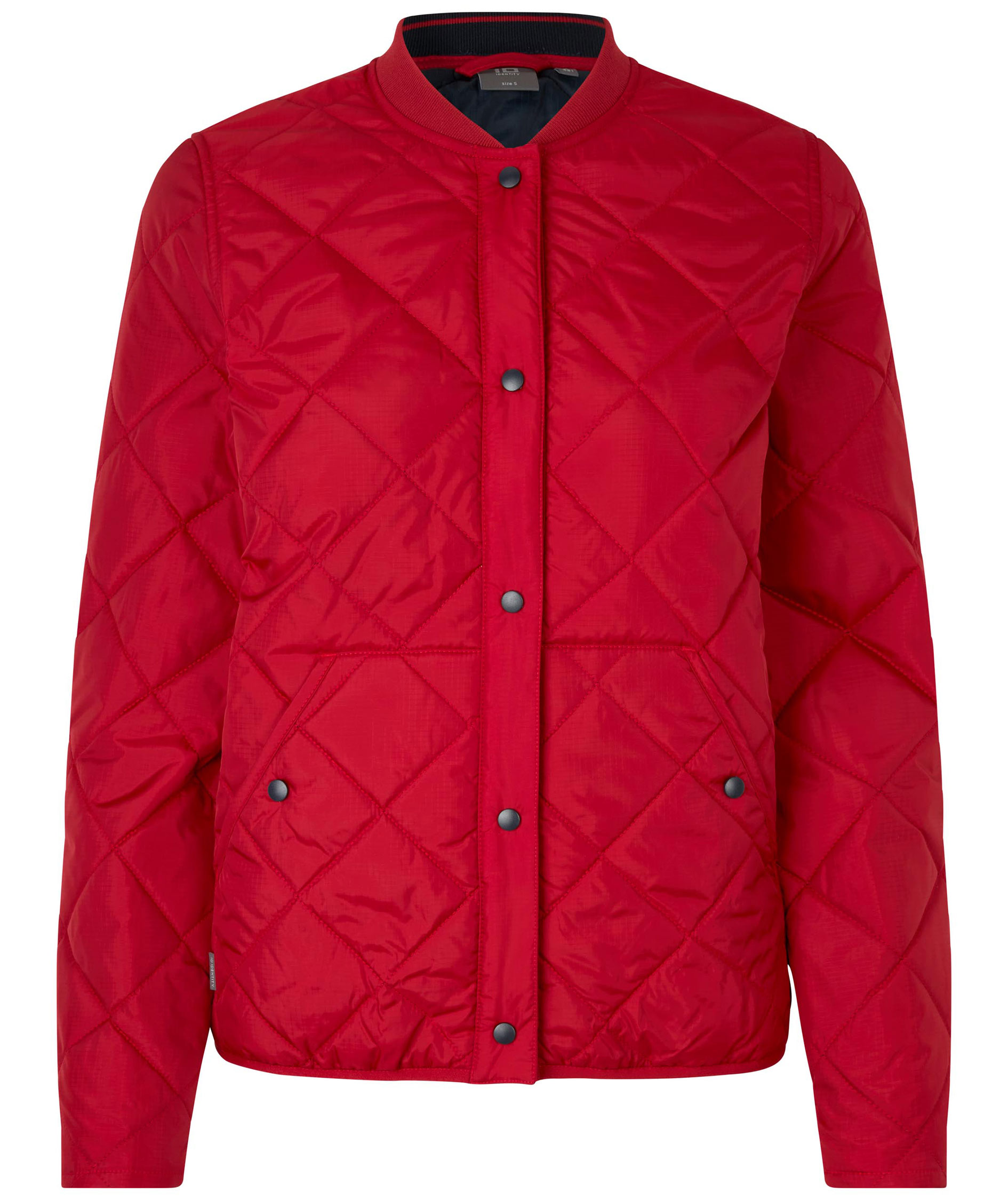 ID Allround vadderad termojacka dam, R&ouml;d