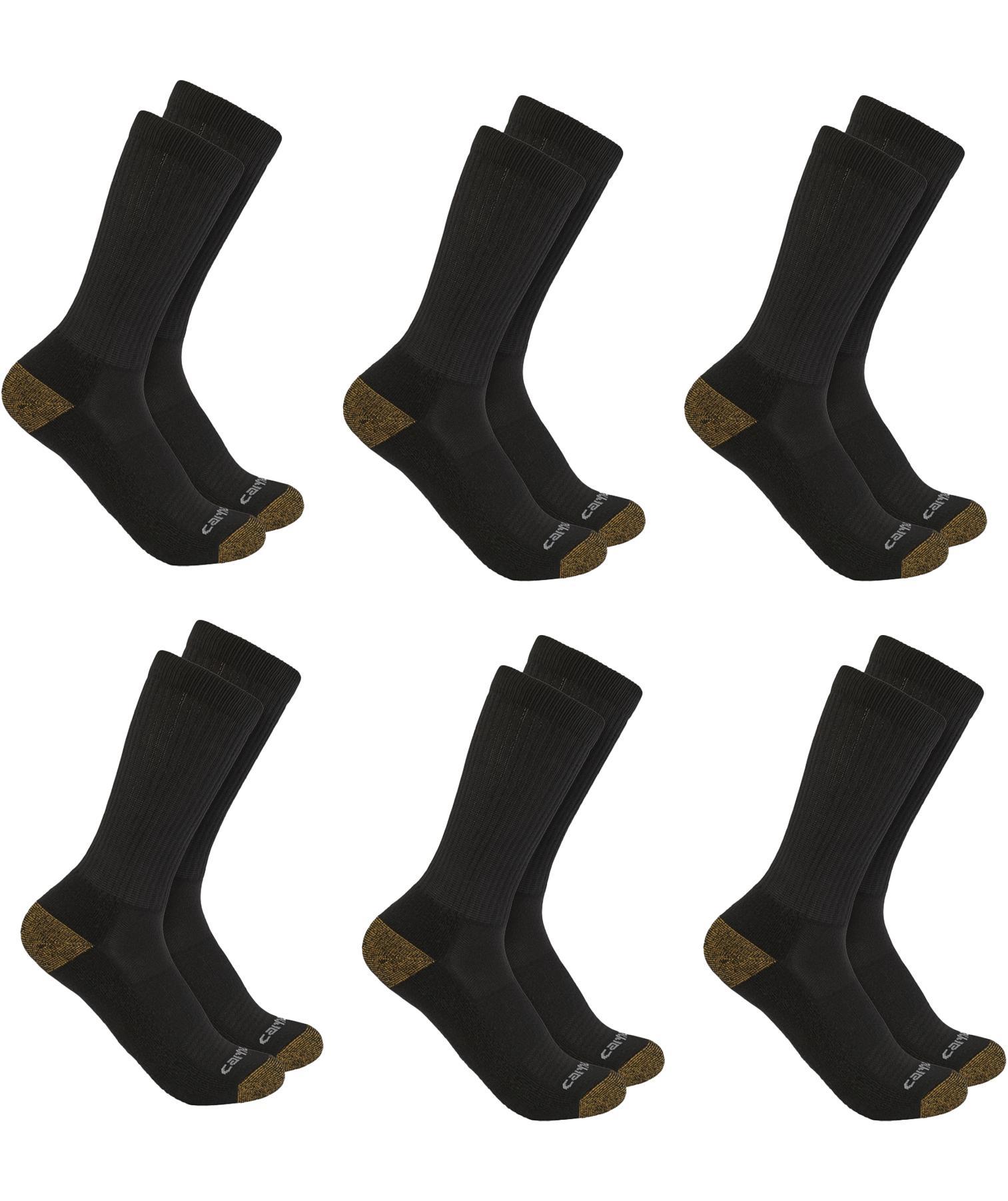 Carhartt 6-pak str&oslash;mper, Black