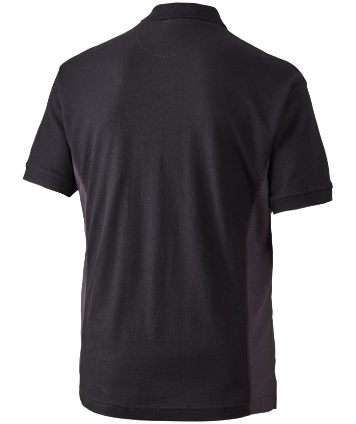J.A.K. Basic polo shirt 1625, Black/Grey, large image number 1