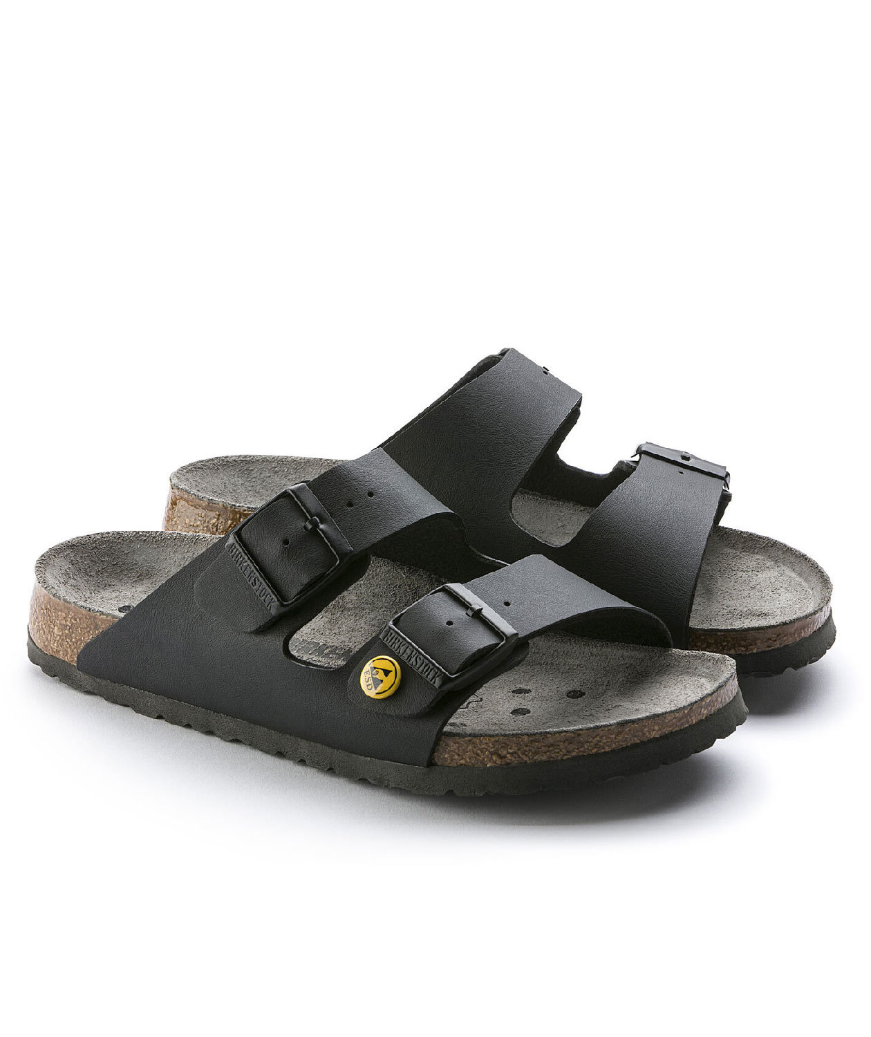 Birkenstock Arizona ESD Narrow Fit sandaler, Svart, large image number 3