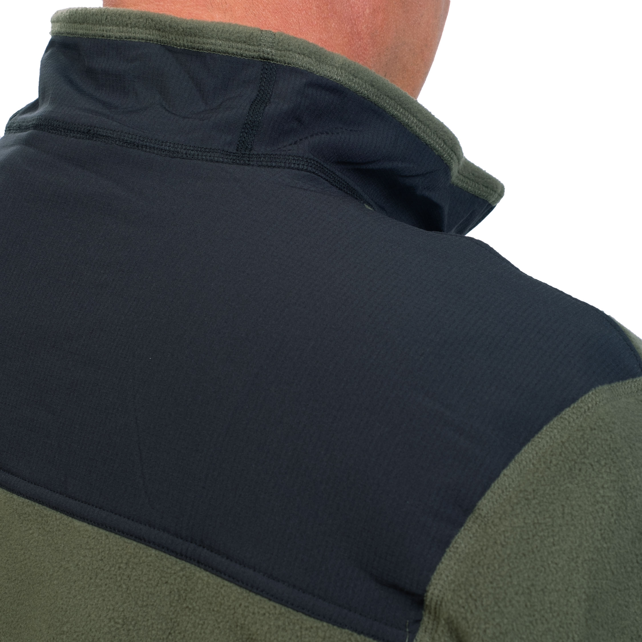 Westborn microfleece jakke, Dusty Olive, large image number 7