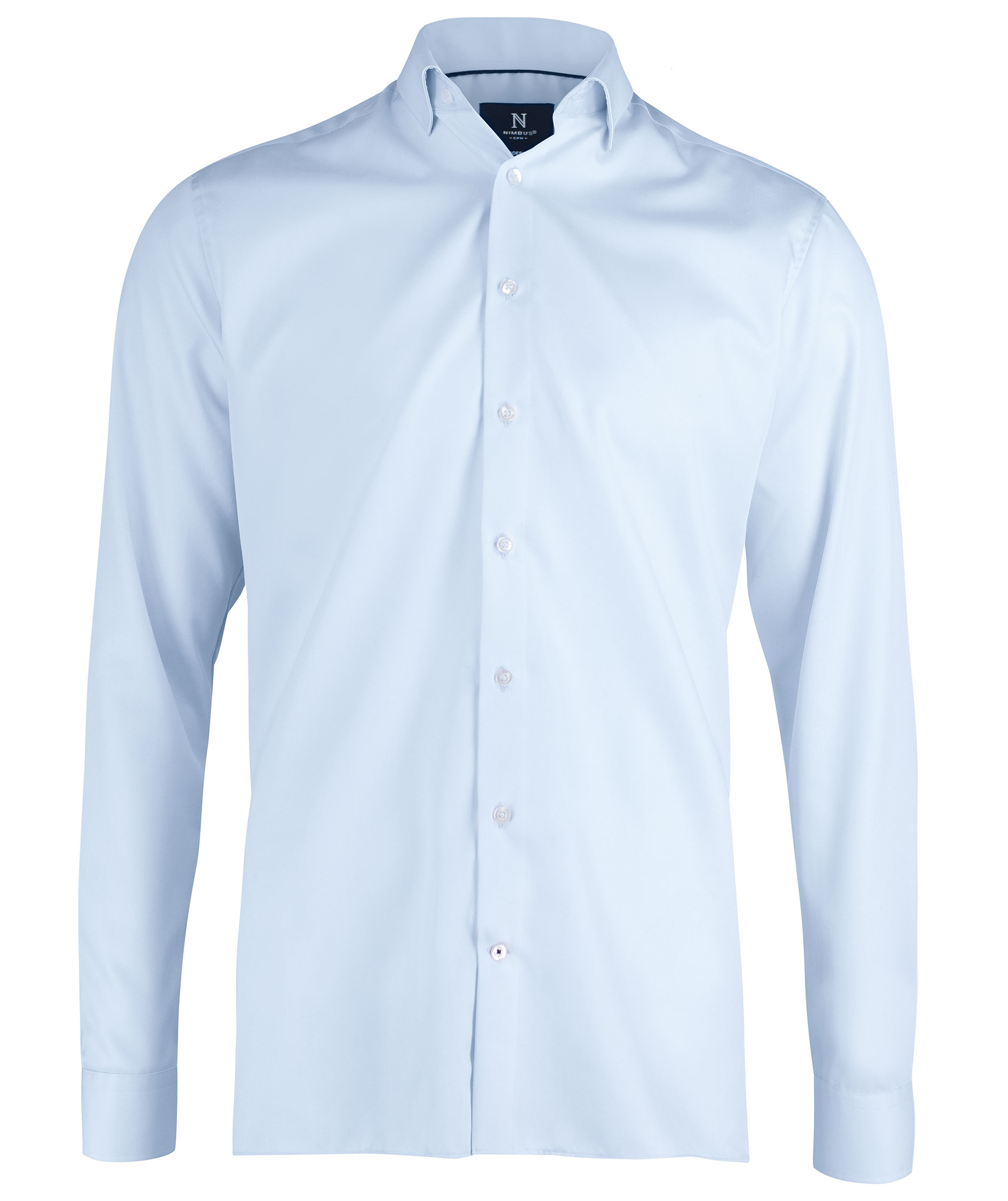 Nimbus Portland Modern fit skjorta, Ljus Bl&aring;