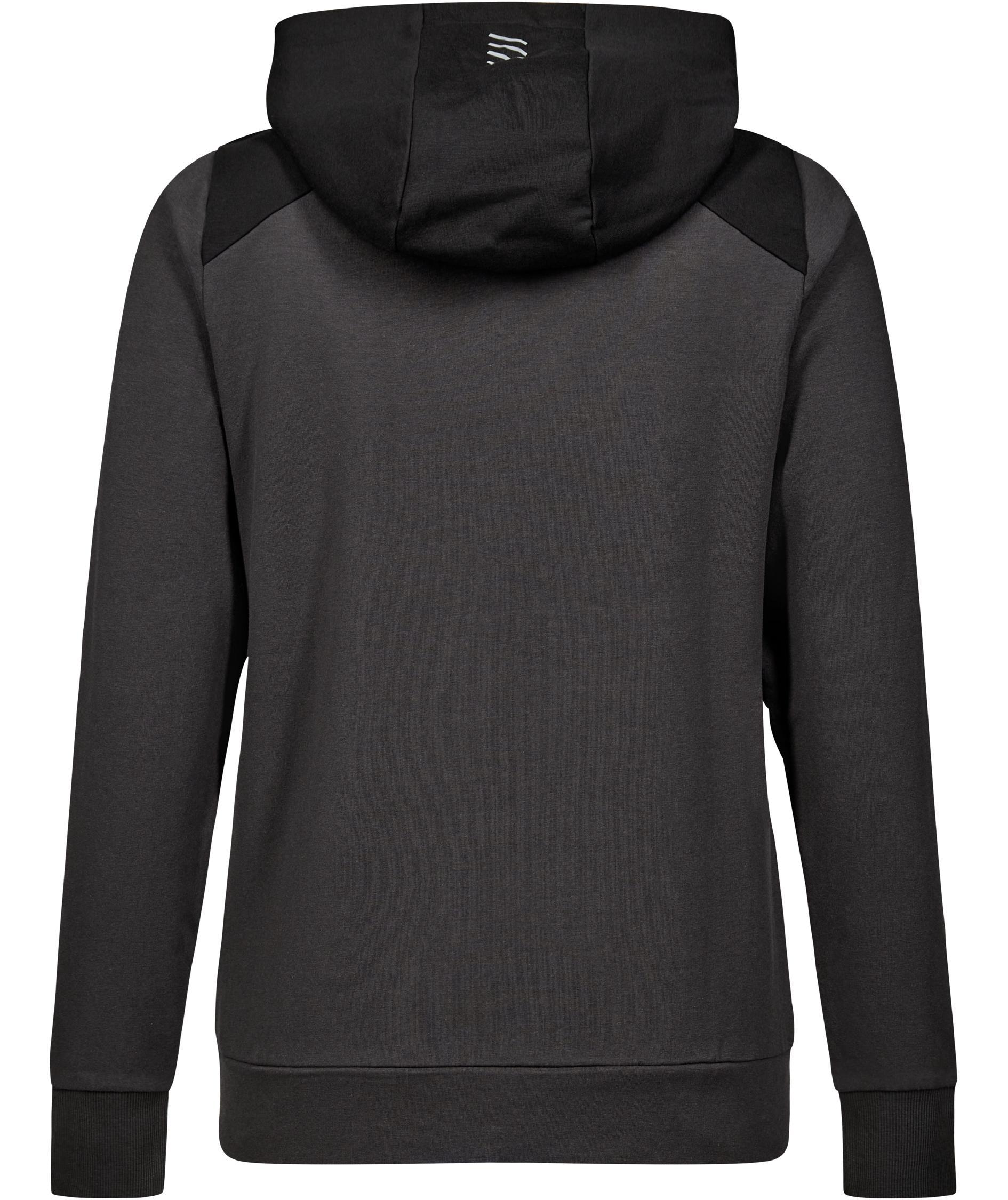 Engel Entire hoodie med dragkedja dam, Anthracite Grey/Black, large image number 3