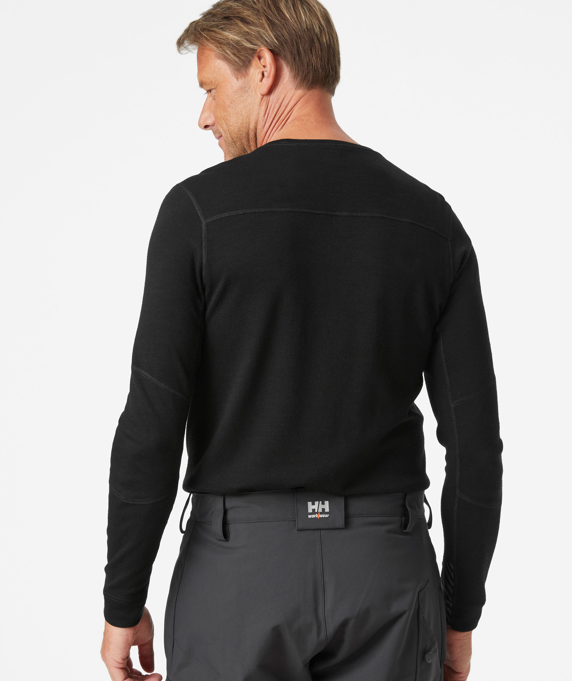 Helly Hansen Lifa superundert&oslash;y med merinoull, Svart, large image number 3