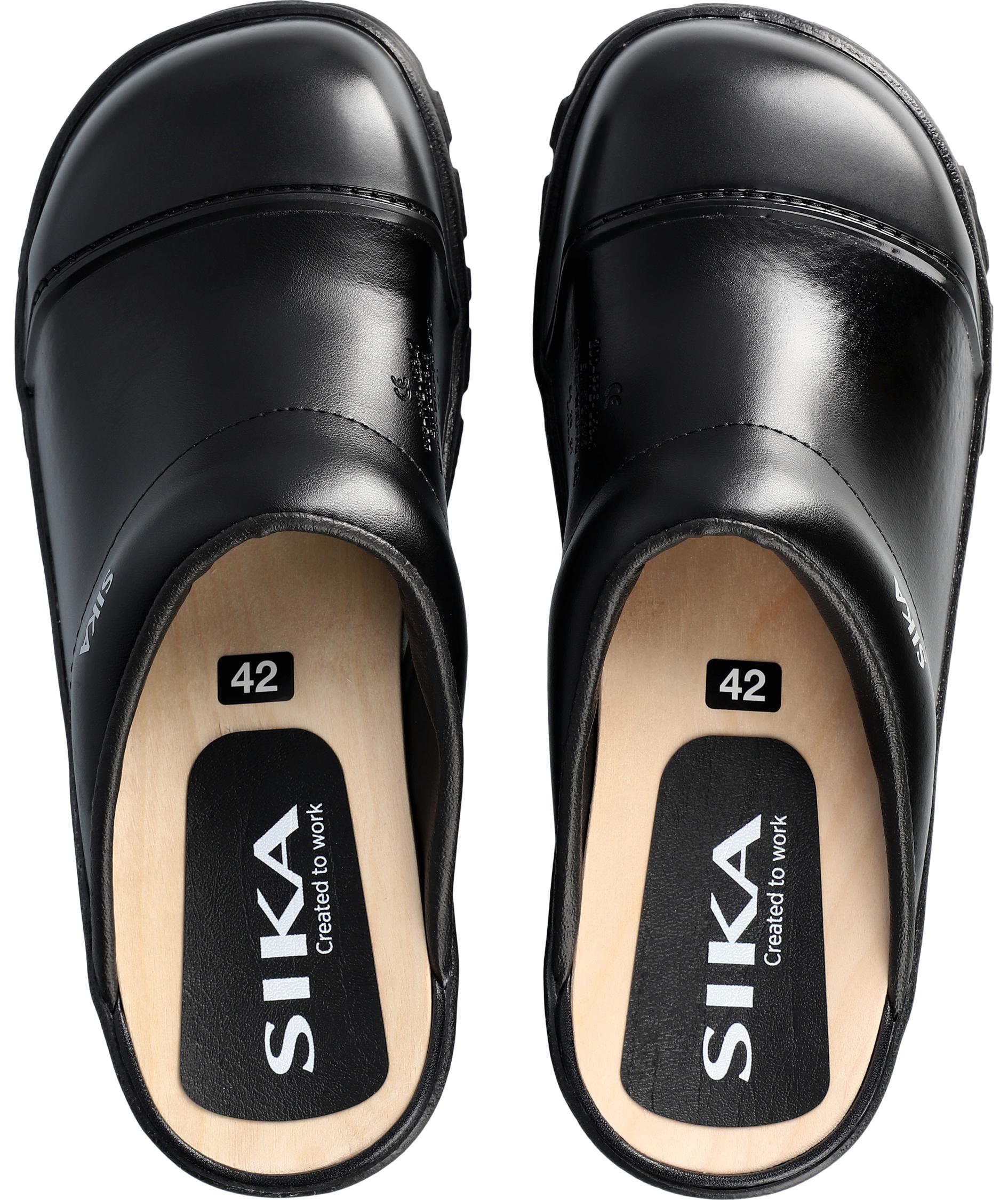 Sika Comfort sikkerhedstr&aelig;sko uden h&aelig;lkappe SB, Sort, large image number 3